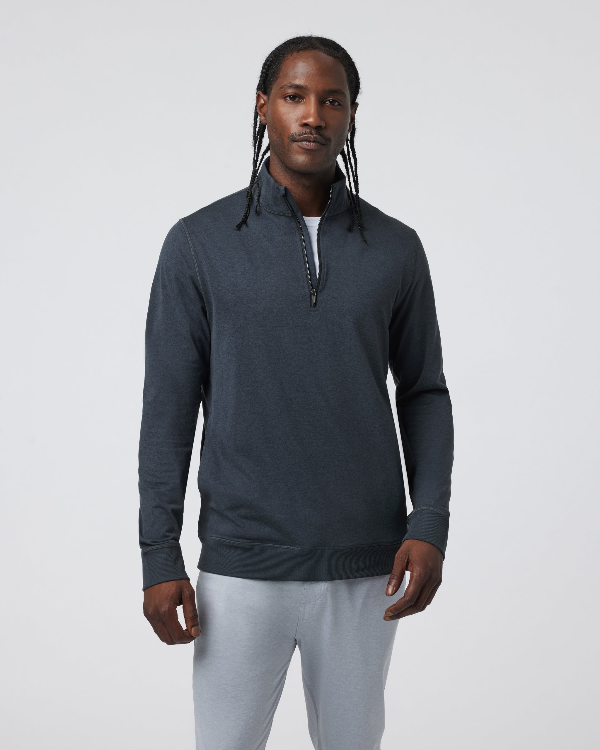 Coronado Half Zip | Midnight Heather - Image 5
