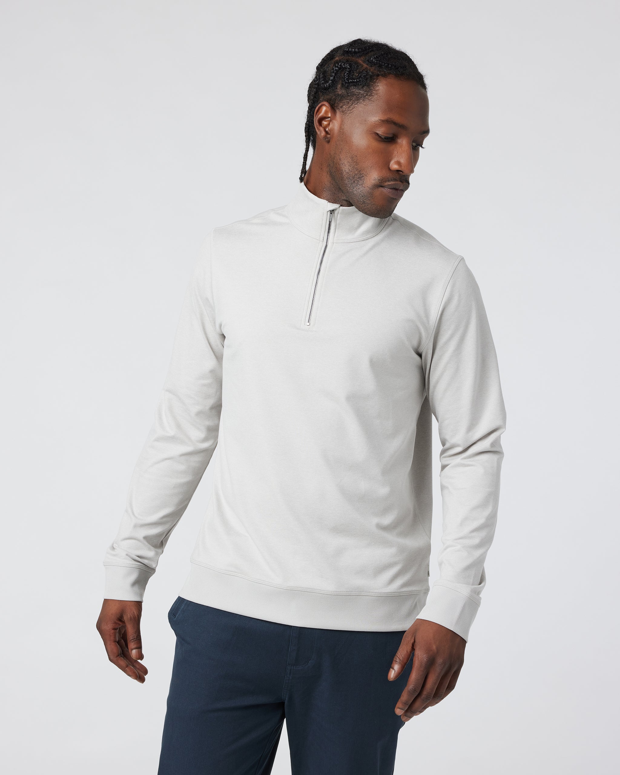Coronado Half Zip | Suede Heather - Image 4