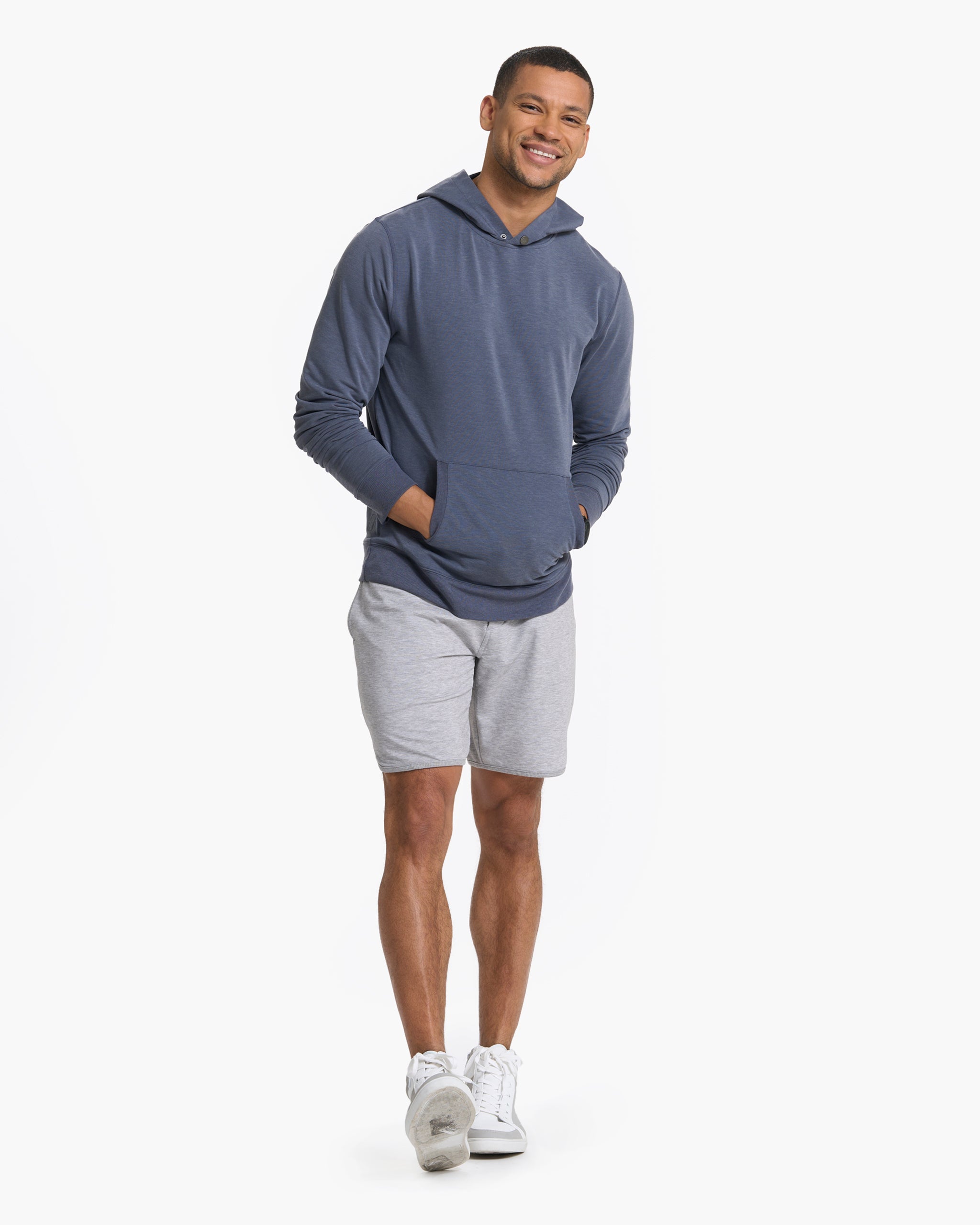 Austin Hoodie | Azure Heather - Image 5