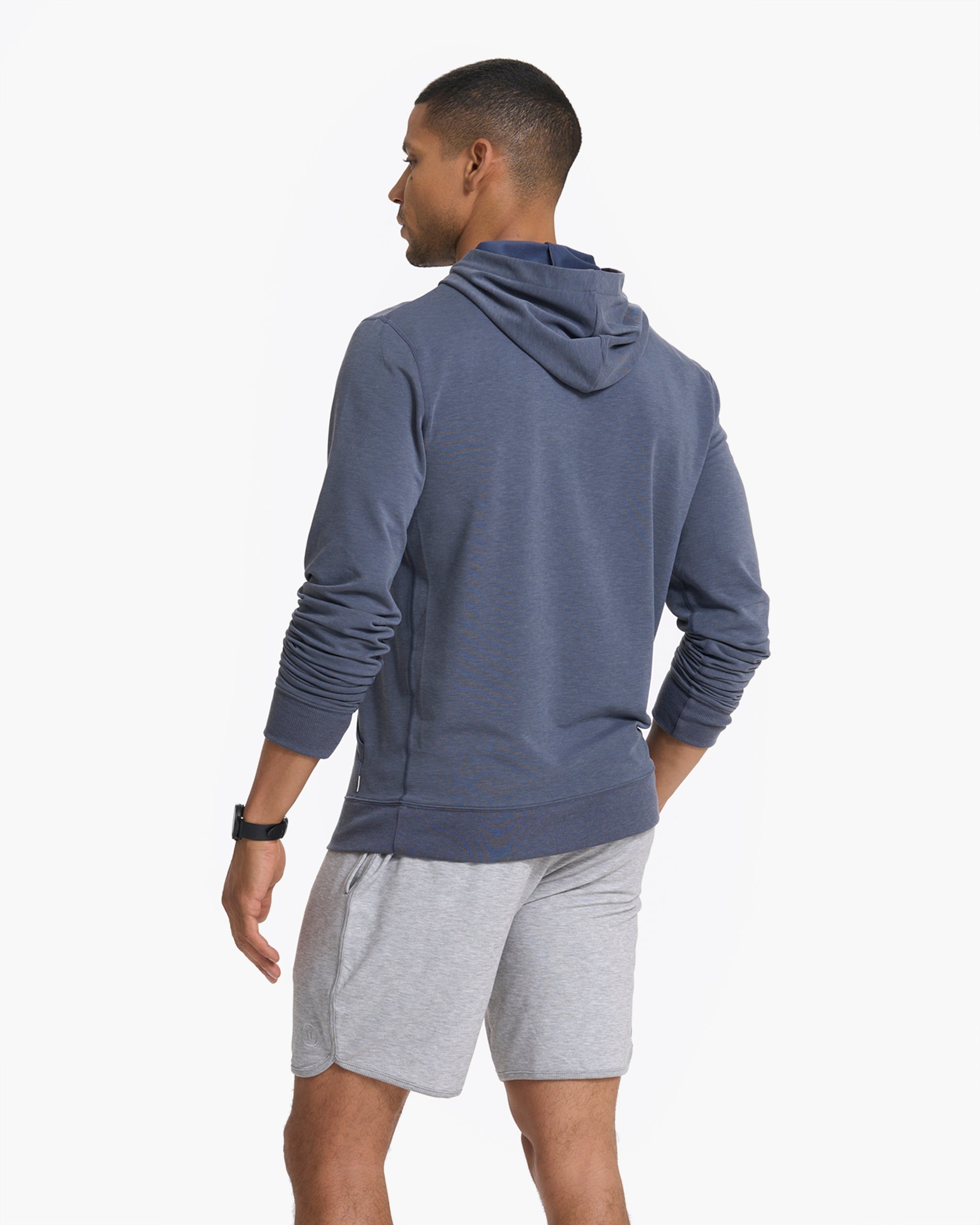 Austin Hoodie | Azure Heather - Image 3