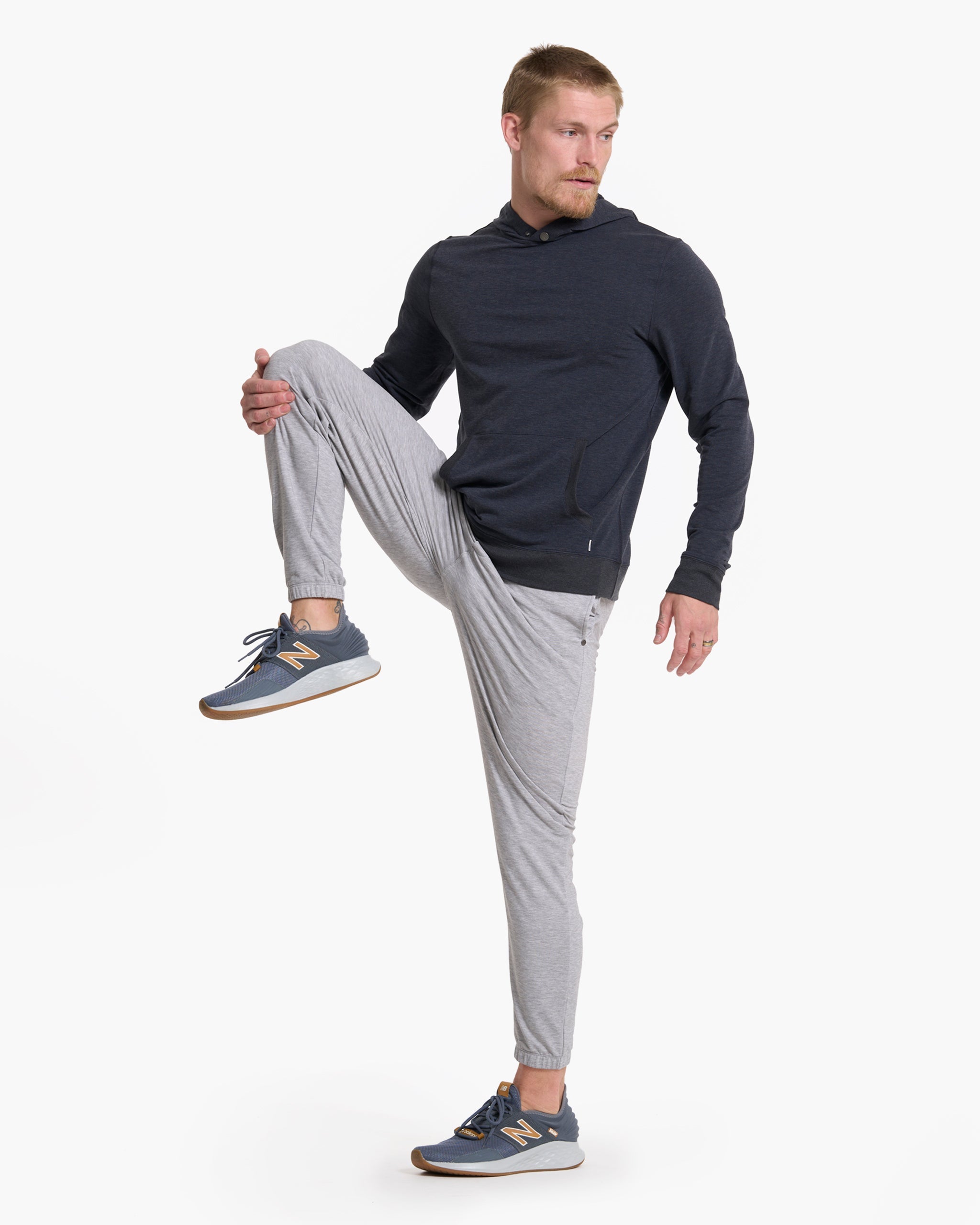 Austin Hoodie | Charcoal Heather - Image 3