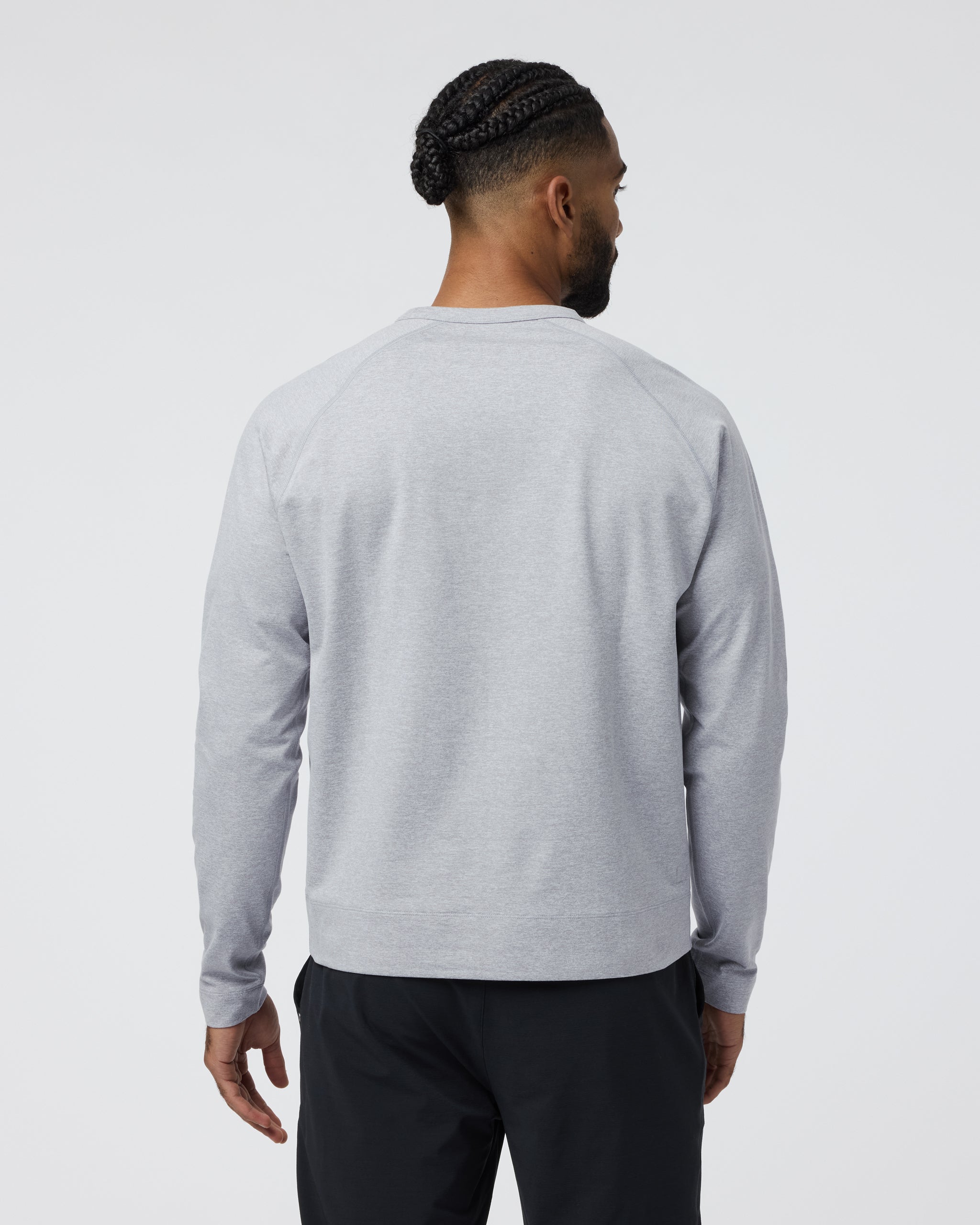 Coronado Crew | Light Heather Grey - Image 2