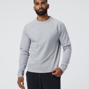 Coronado Crew | Light Heather Grey