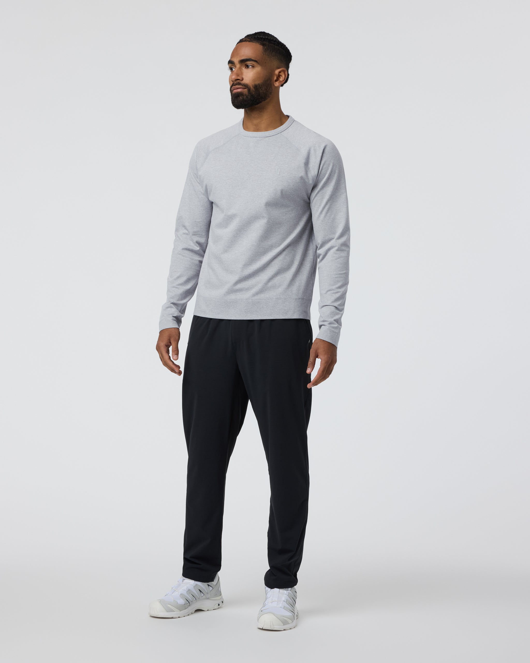 Coronado Crew | Light Heather Grey - Image 3