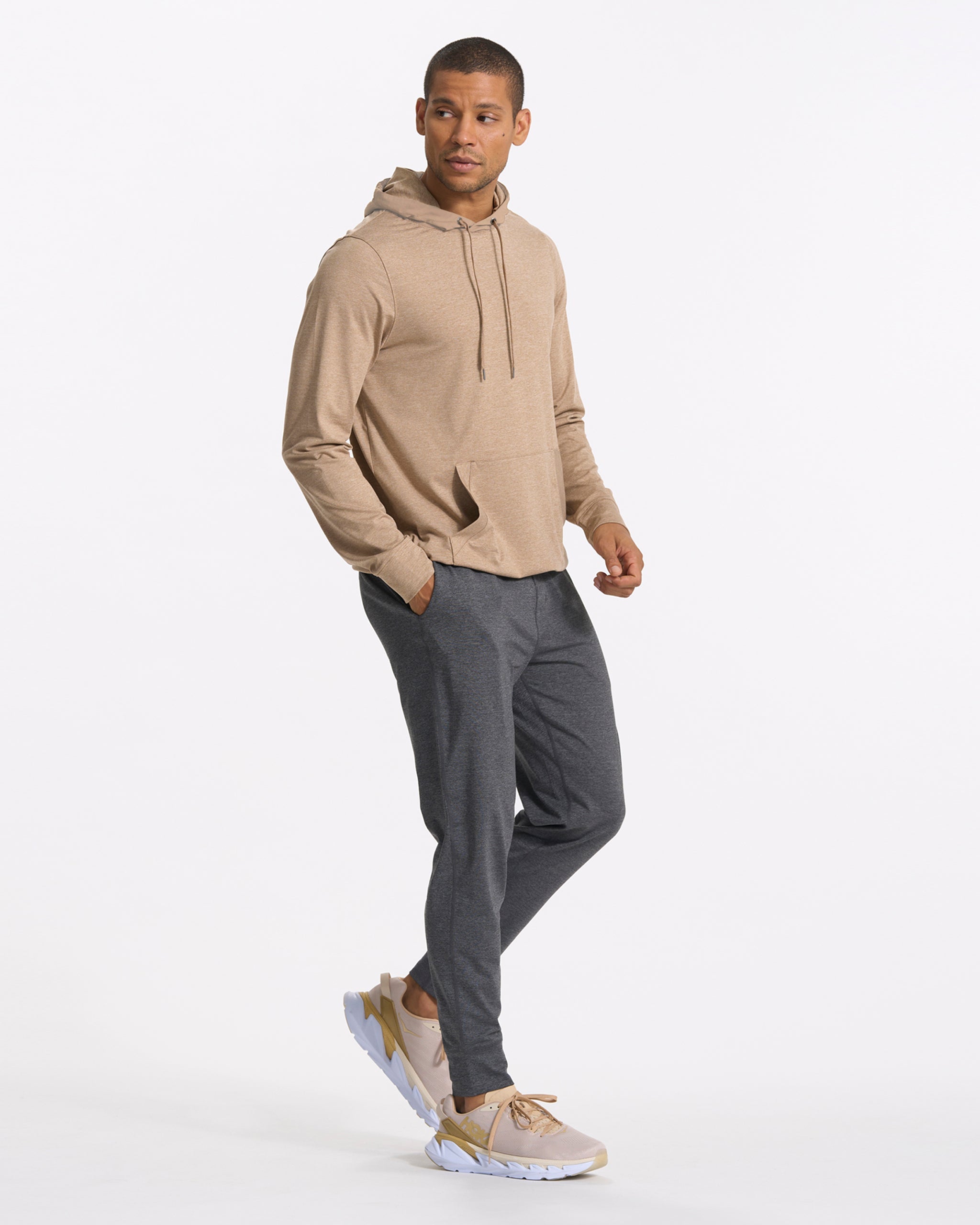 Sunday Element Hoodie | Camel Heather - Image 5