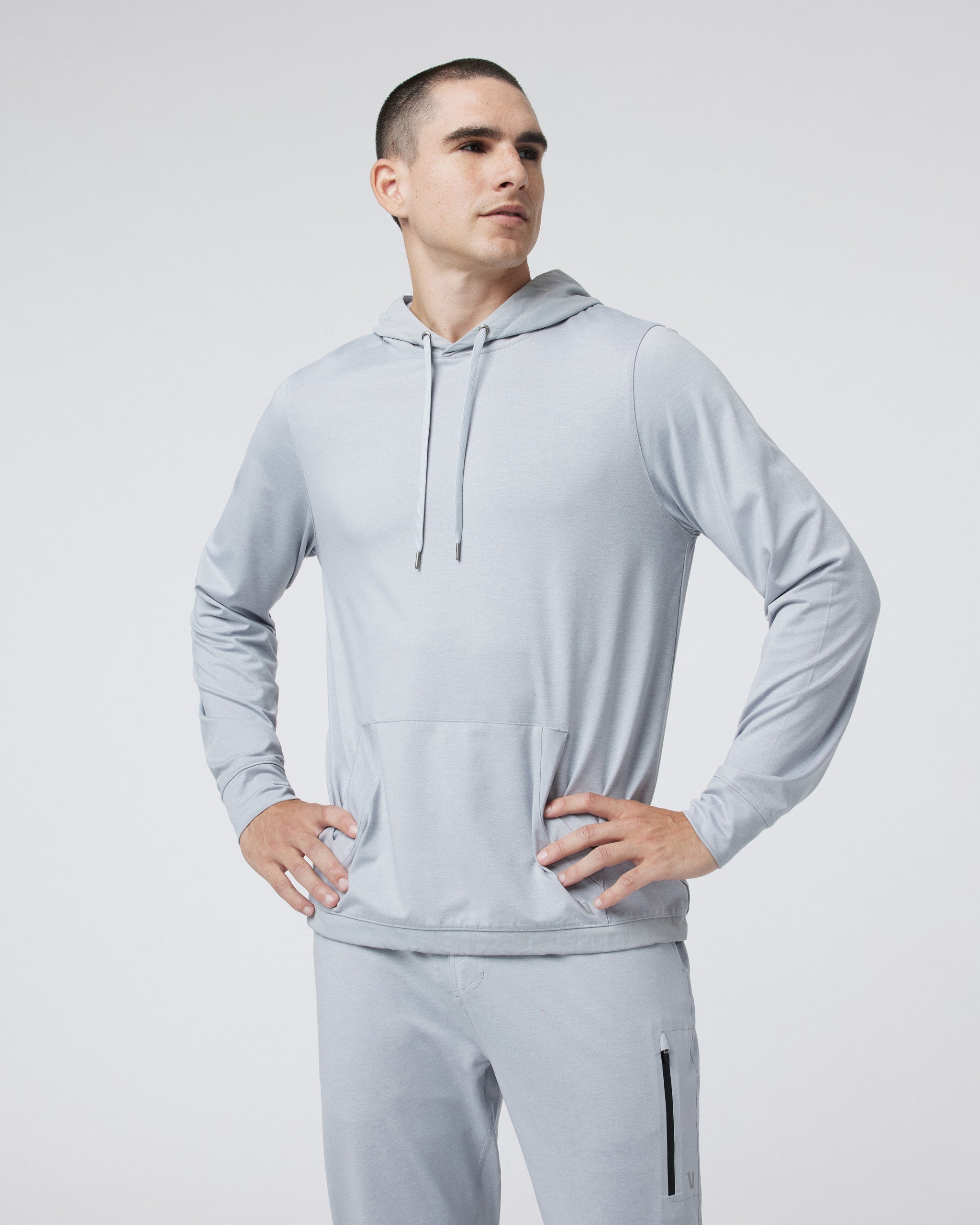 Sunday Element Hoodie | Platinum Heather - Image 2