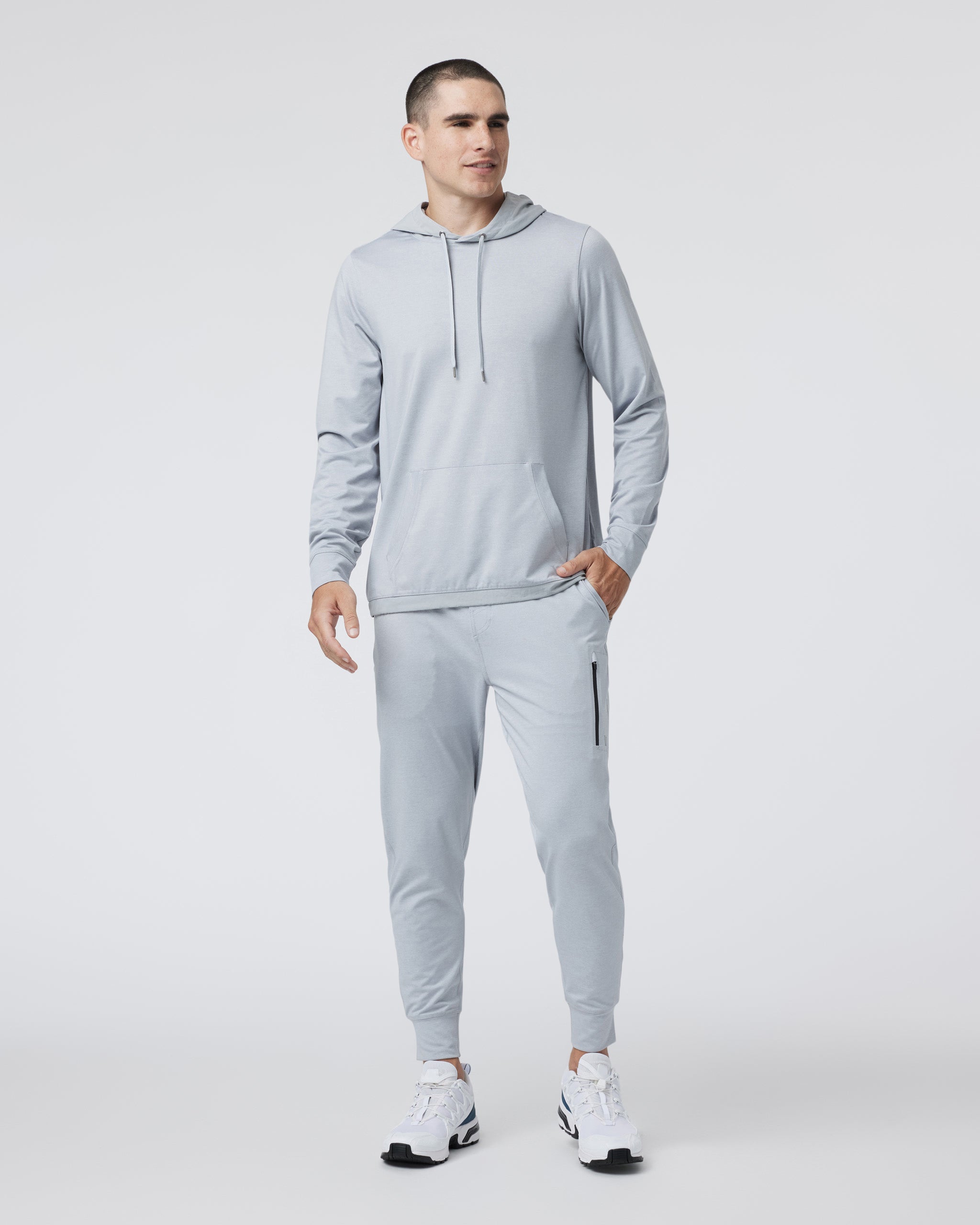 Sunday Element Hoodie | Platinum Heather - Image 5
