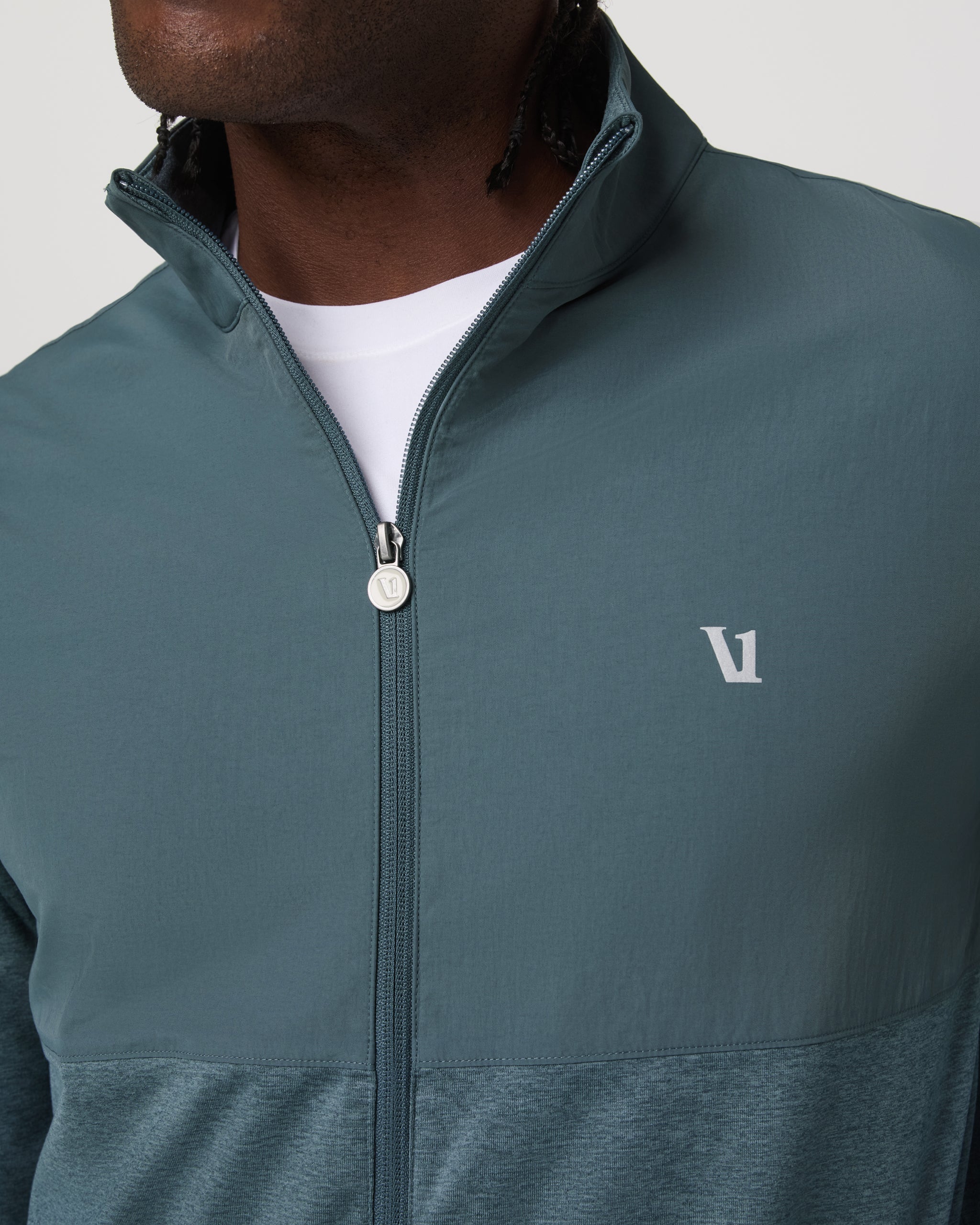 Sunday Element Track Jacket | Blue Sea Heather - Image 5