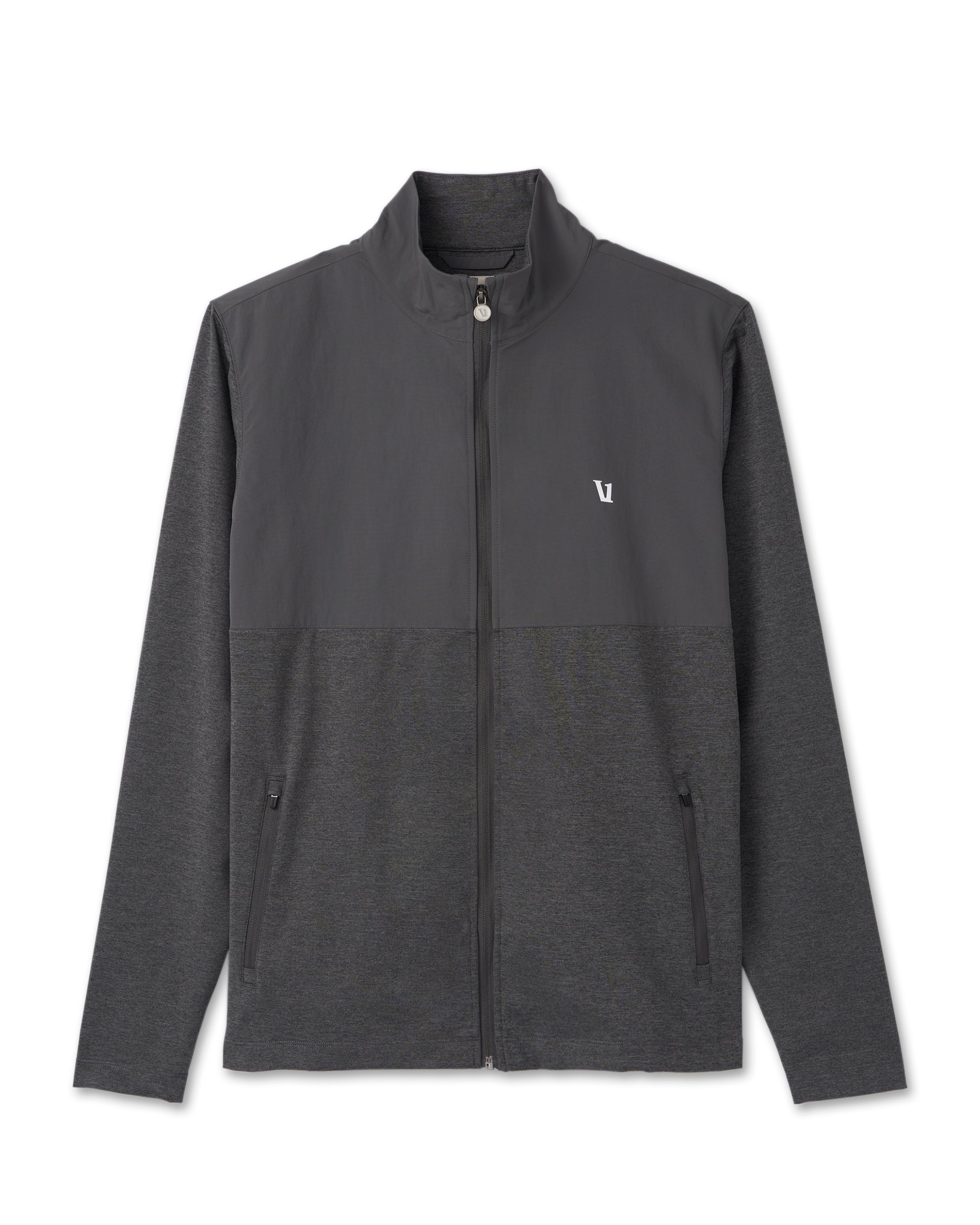 Sunday Element Track Jacket | Charcoal Heather - Image 6