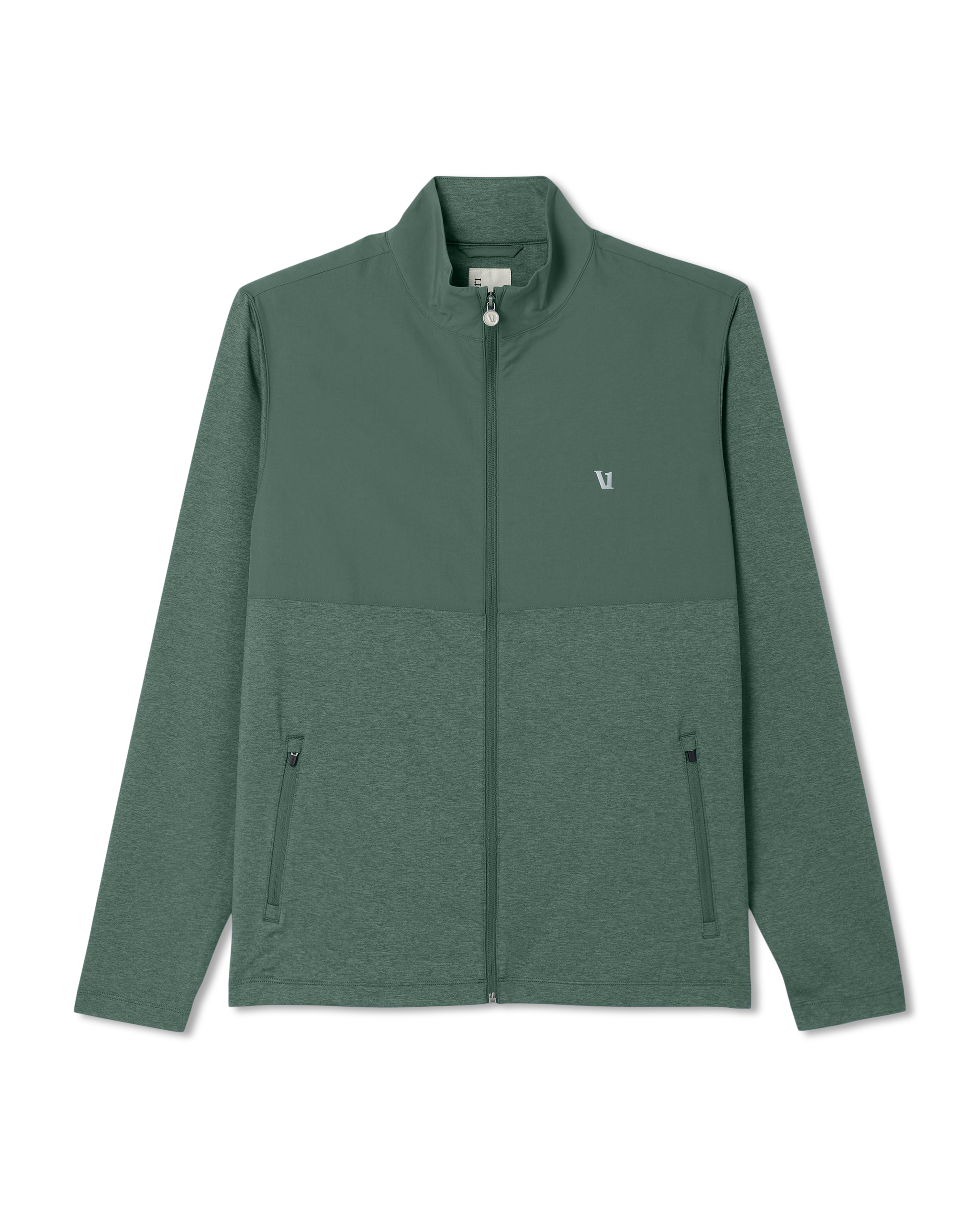 Sunday Element Track Jacket | Agate Green Heather - Image 6