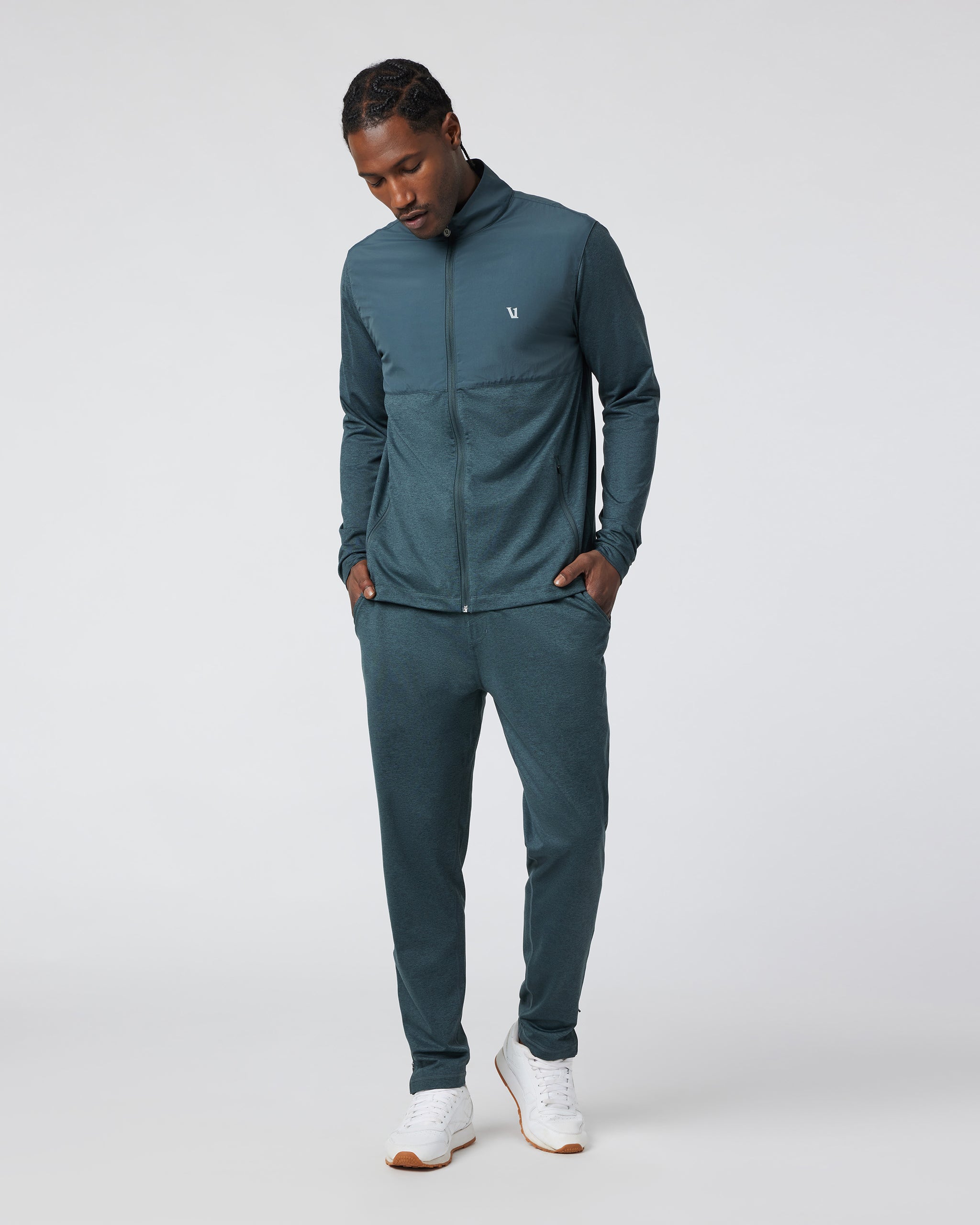 Sunday Element Track Jacket | Grove Heather - Image 4