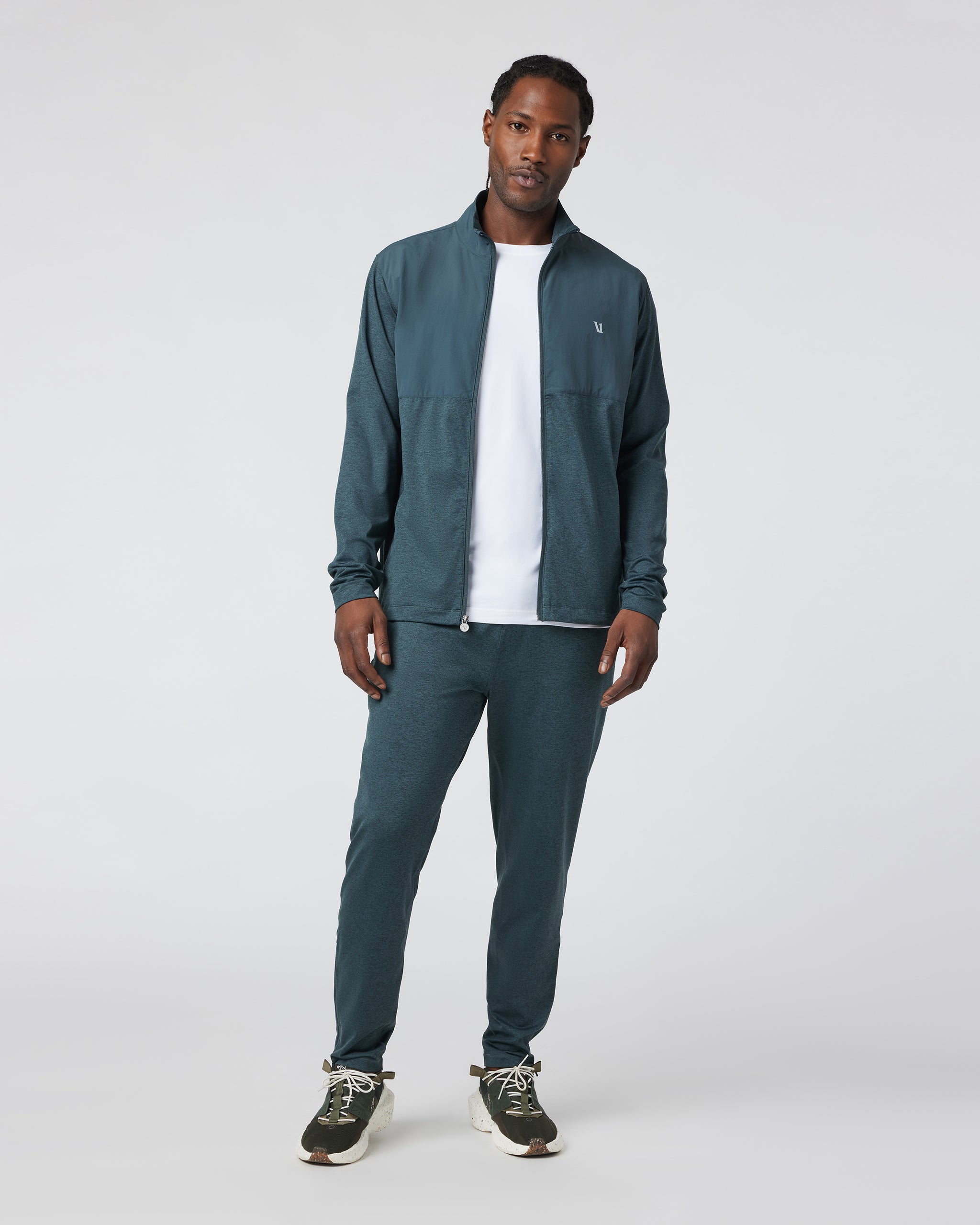 Sunday Element Track Jacket | Grove Heather - Image 3