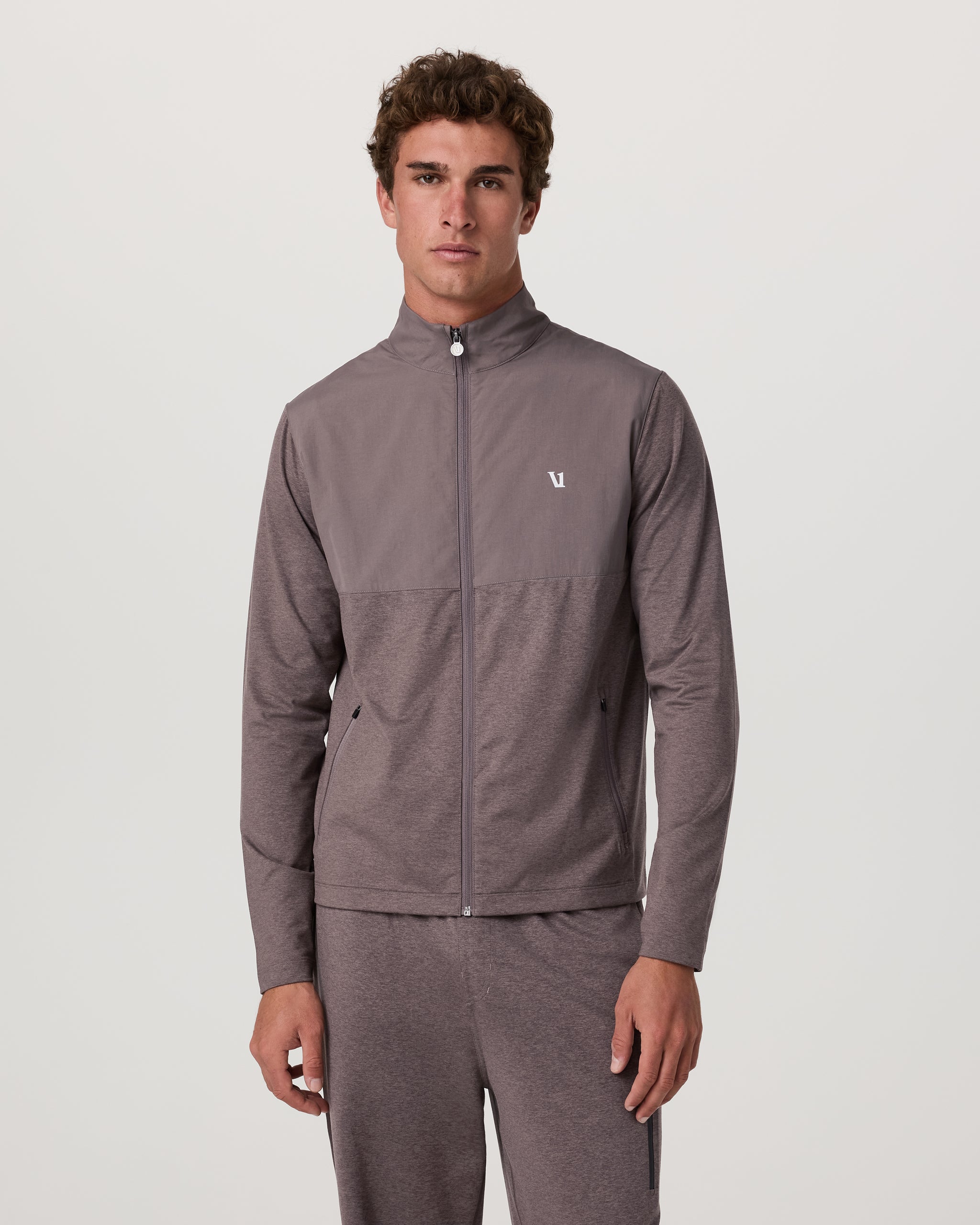 Sunday Element Track Jacket | Huckleberry Heather - Image 2