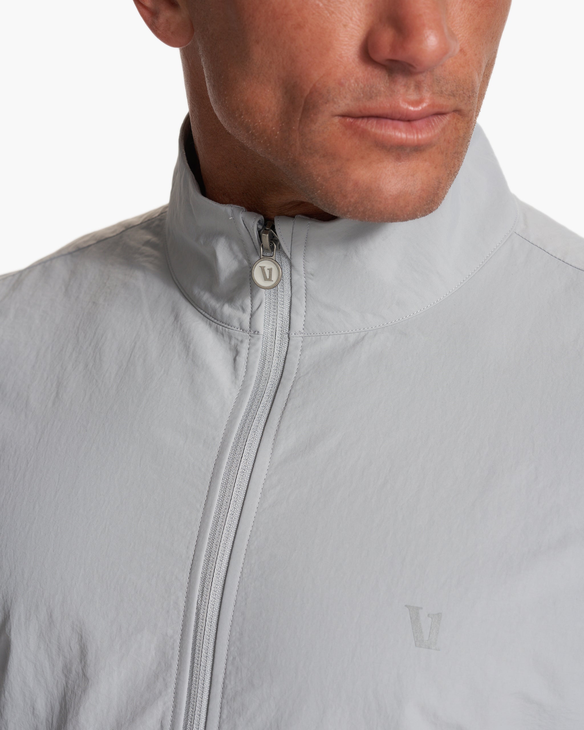 Sunday Element Track Jacket | Platinum Heather - Image 2