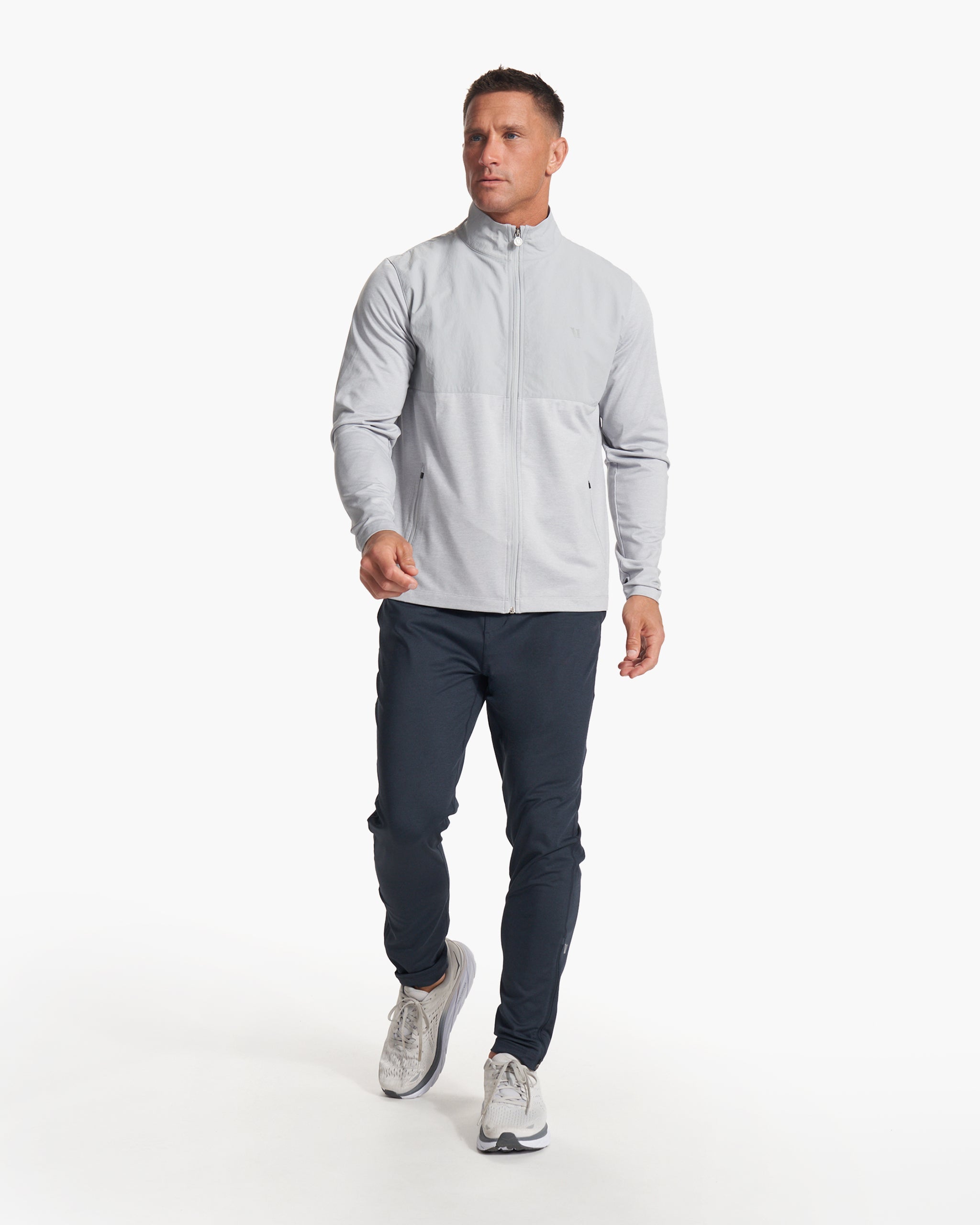 Sunday Element Track Jacket | Platinum Heather - Image 5