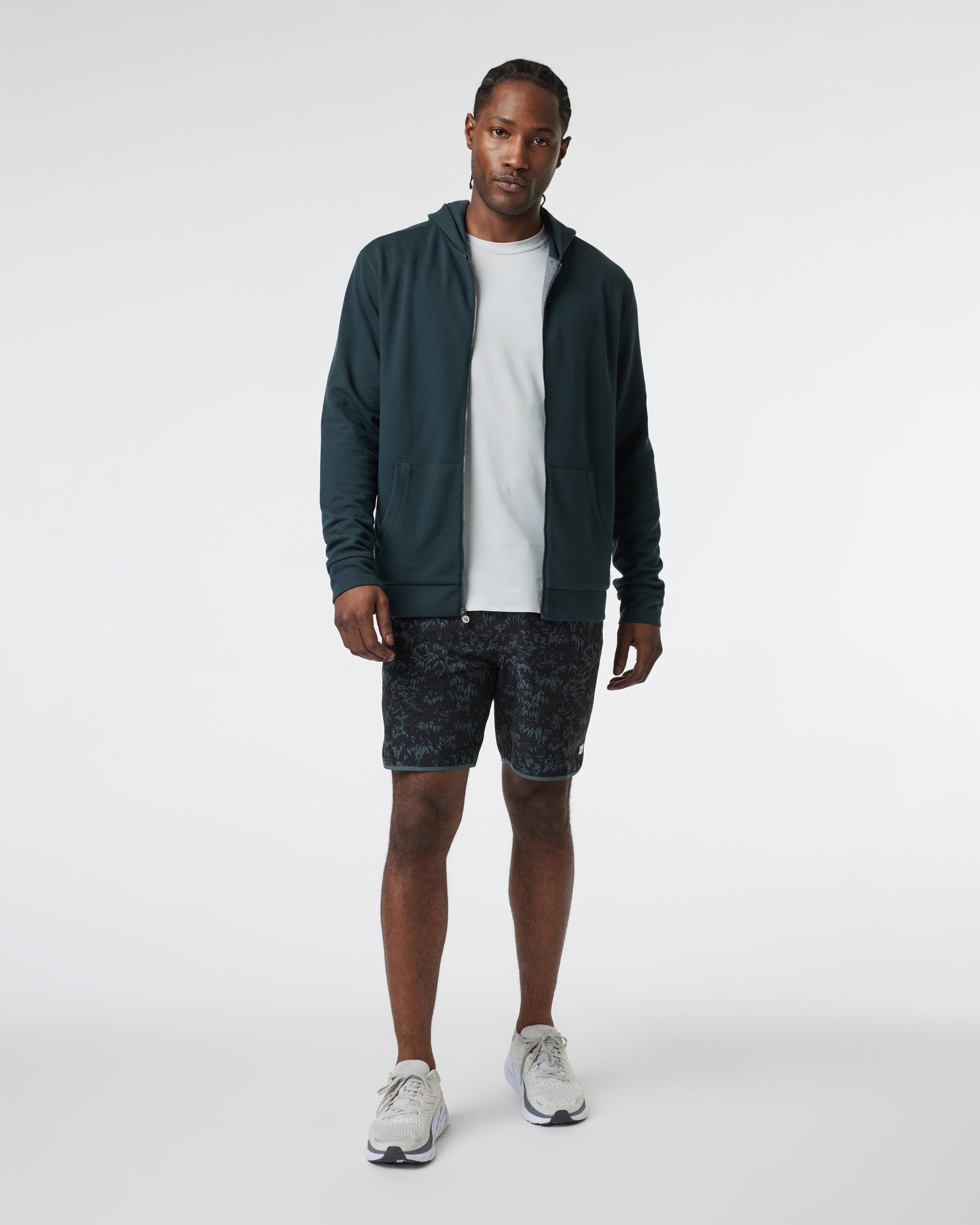 Performance Waffle Zip Hoodie 2.0 | Grove - Image 3