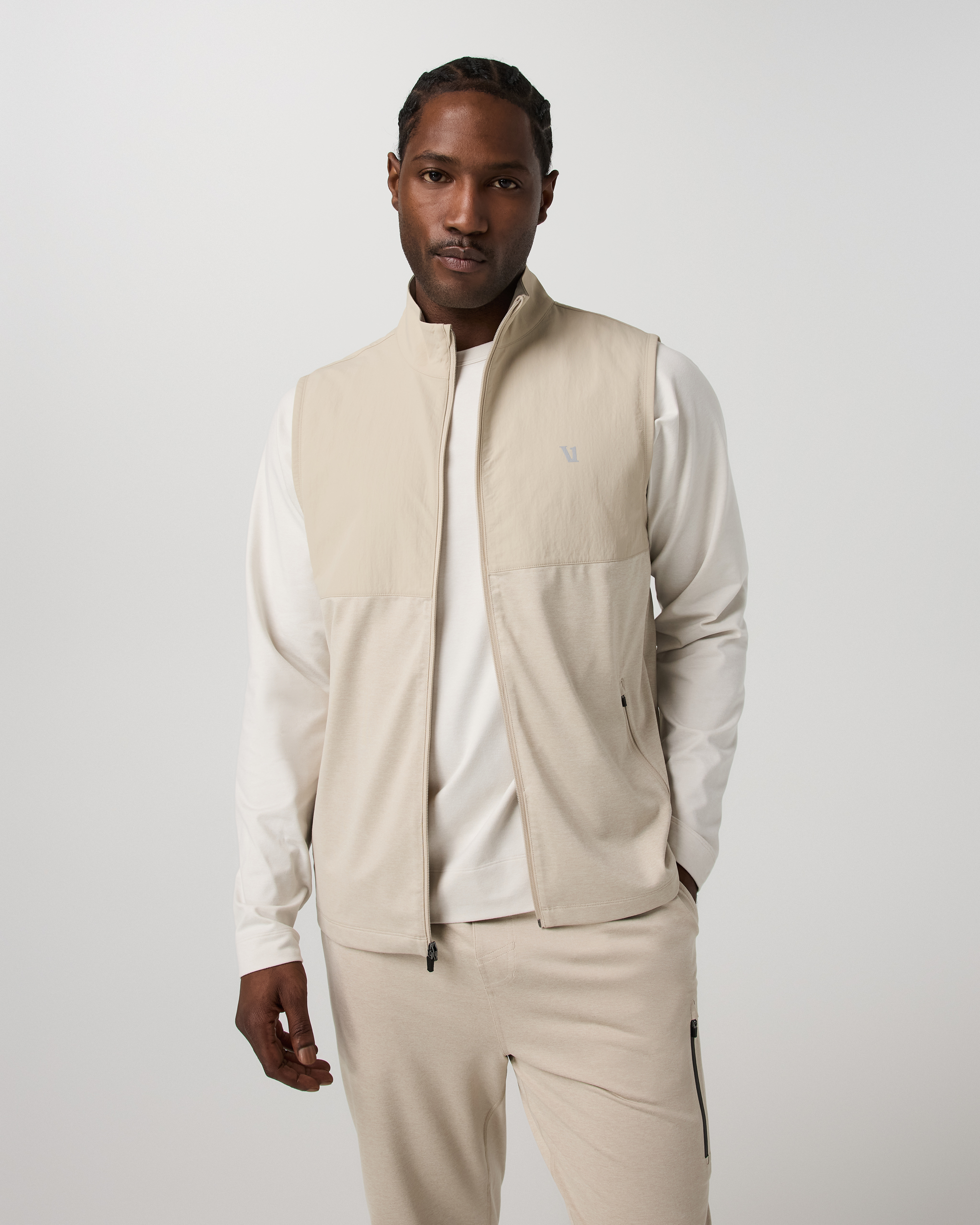 Sunday Element Vest | Limestone Heather