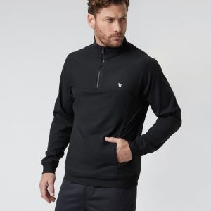 Jackson Half Zip | Black