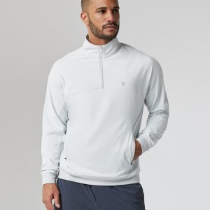 Jackson Half Zip | Frost Grey