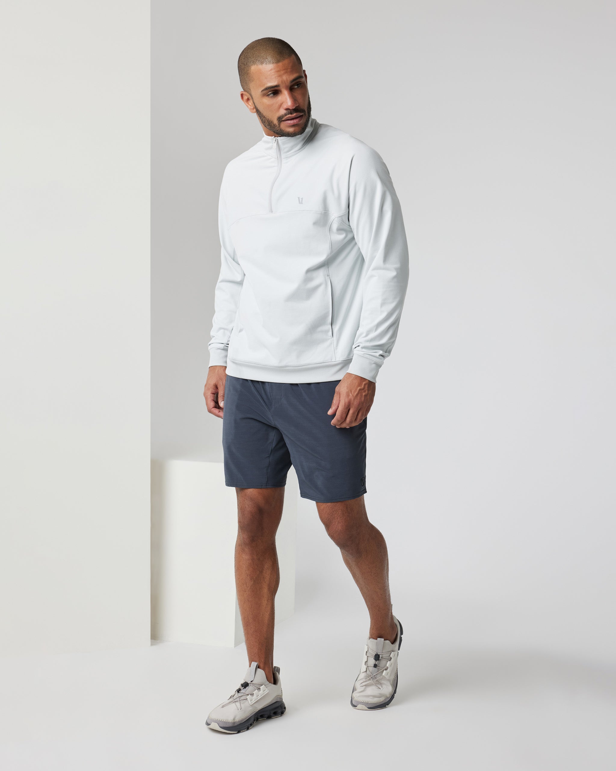 Jackson Half Zip | Frost Grey - Image 3