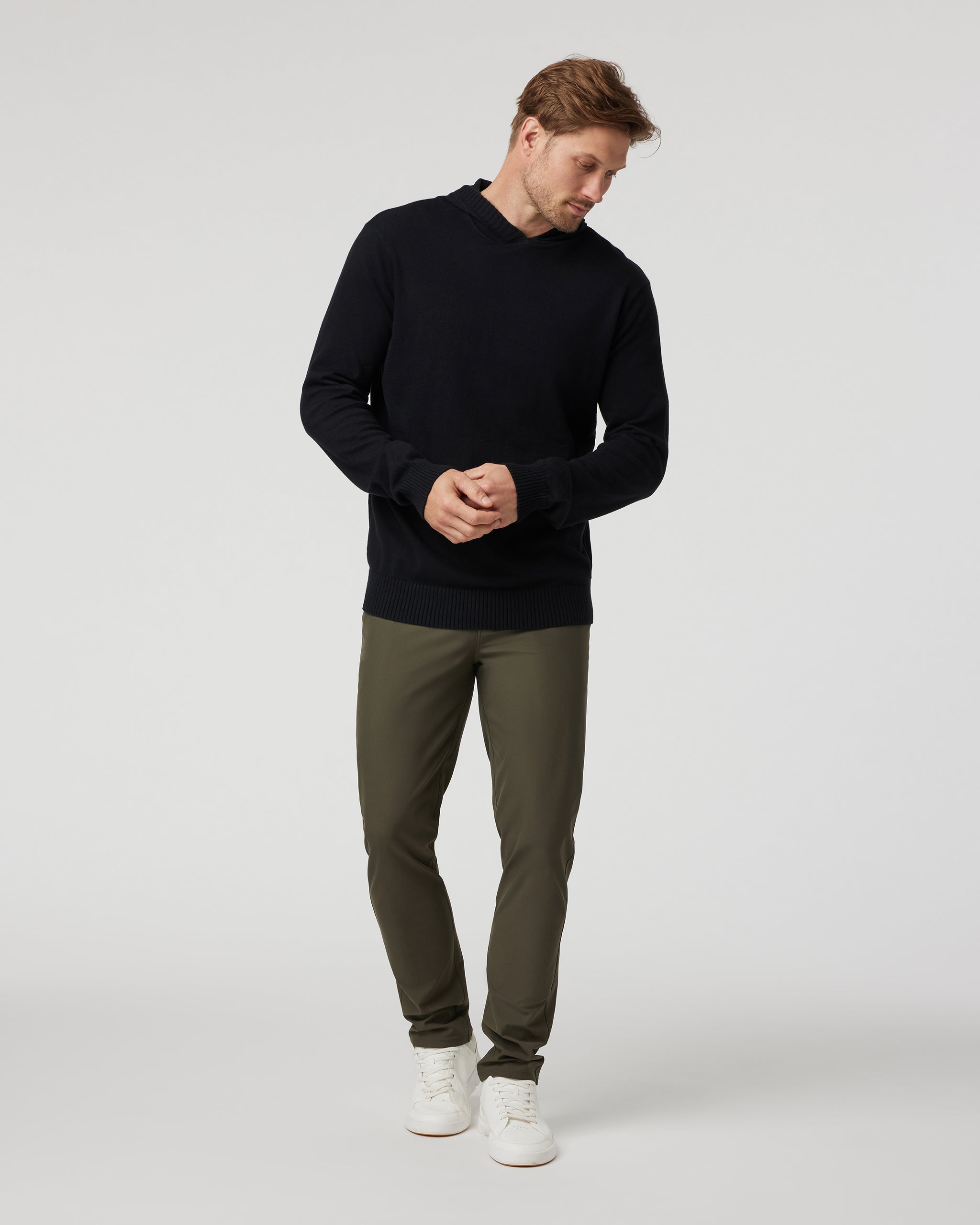 Fluent Sweater Hoodie | Black - Image 5