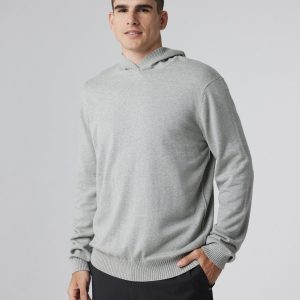 Fluent Sweater Hoodie | Light Heather Grey
