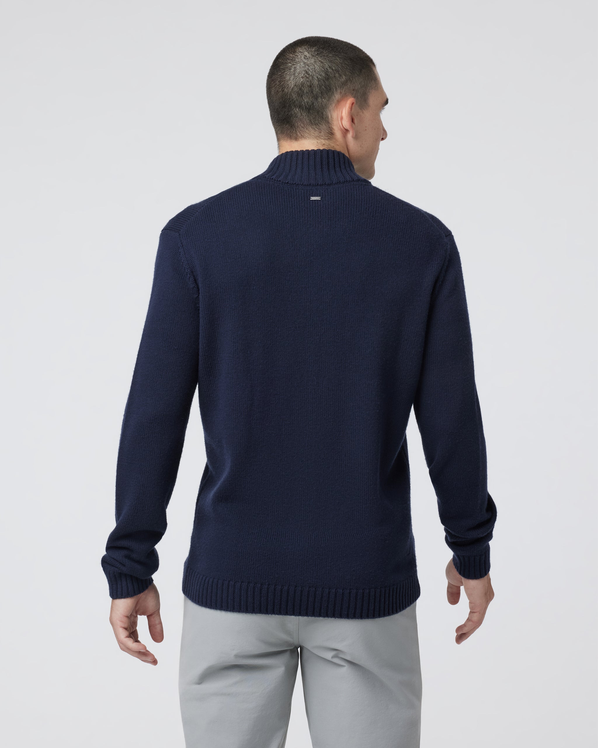 Denver Full Zip Sweater | Ink - Image 2