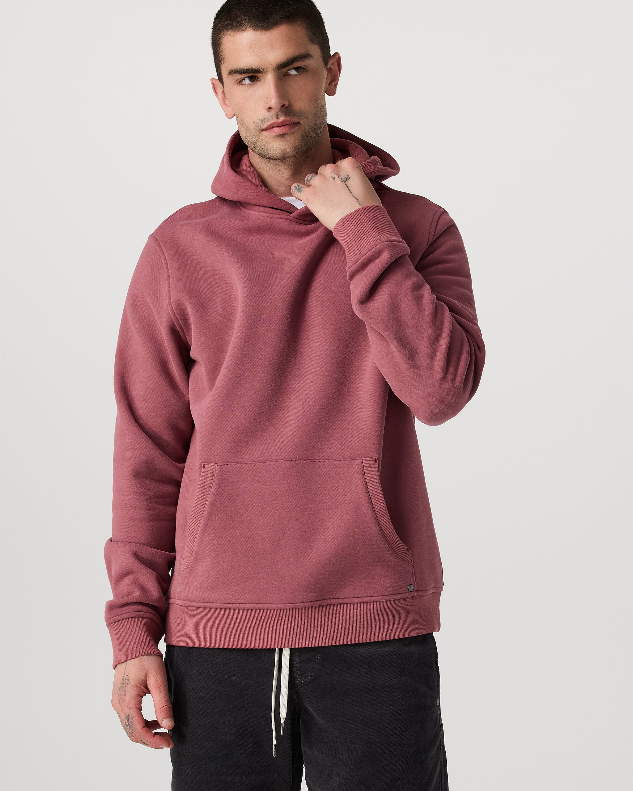 Seaside Pullover Hoodie | Berry - Image 2