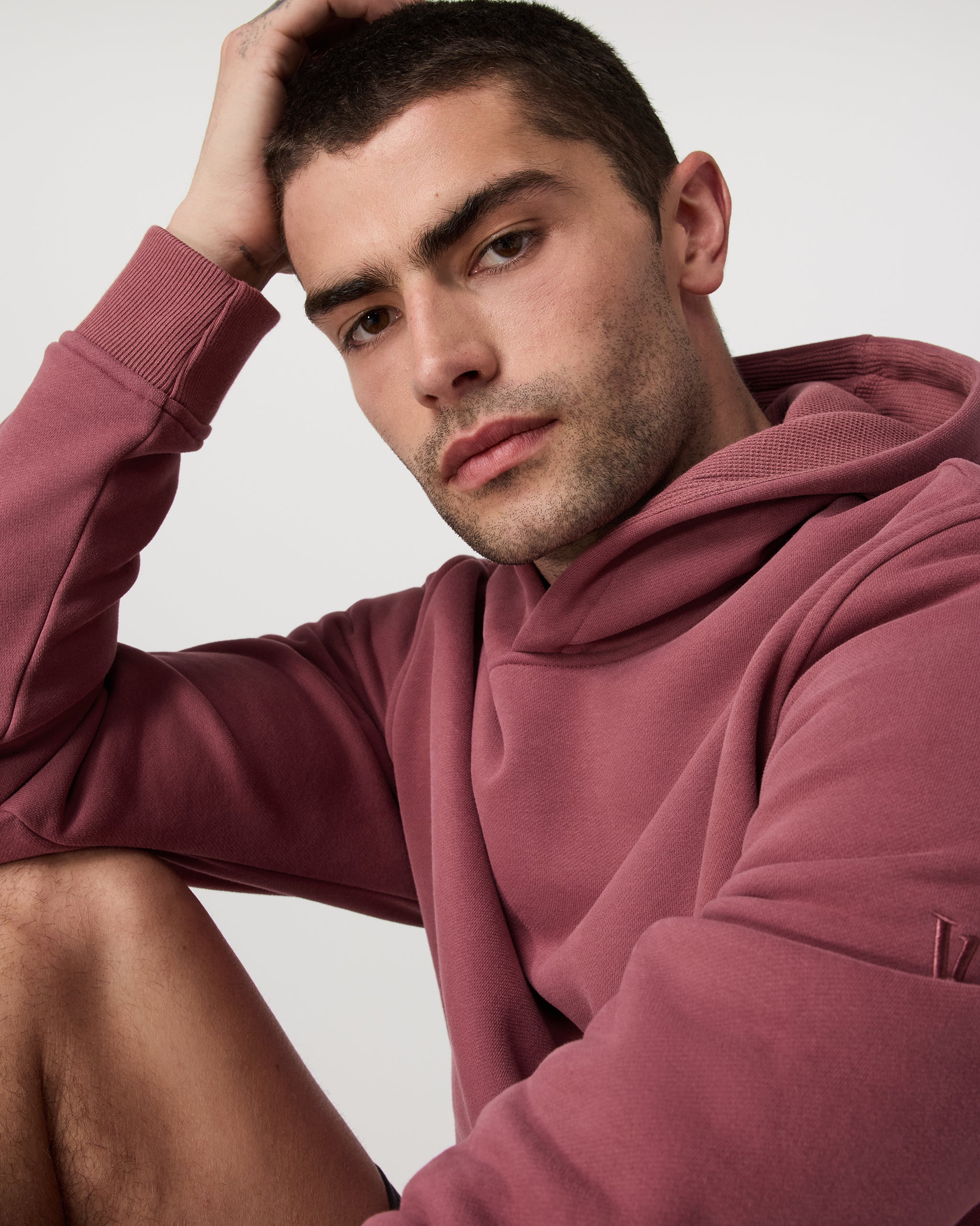Seaside Pullover Hoodie | Berry - Image 3