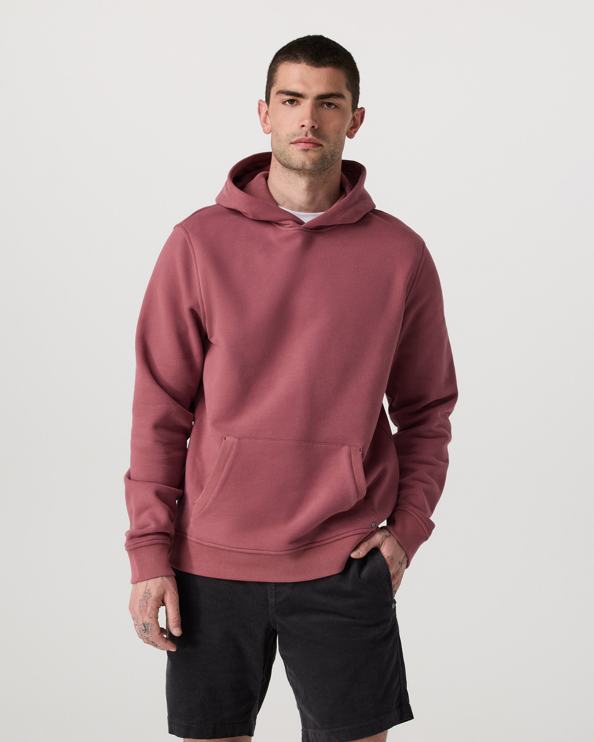 Seaside Pullover Hoodie | Berry - Image 5