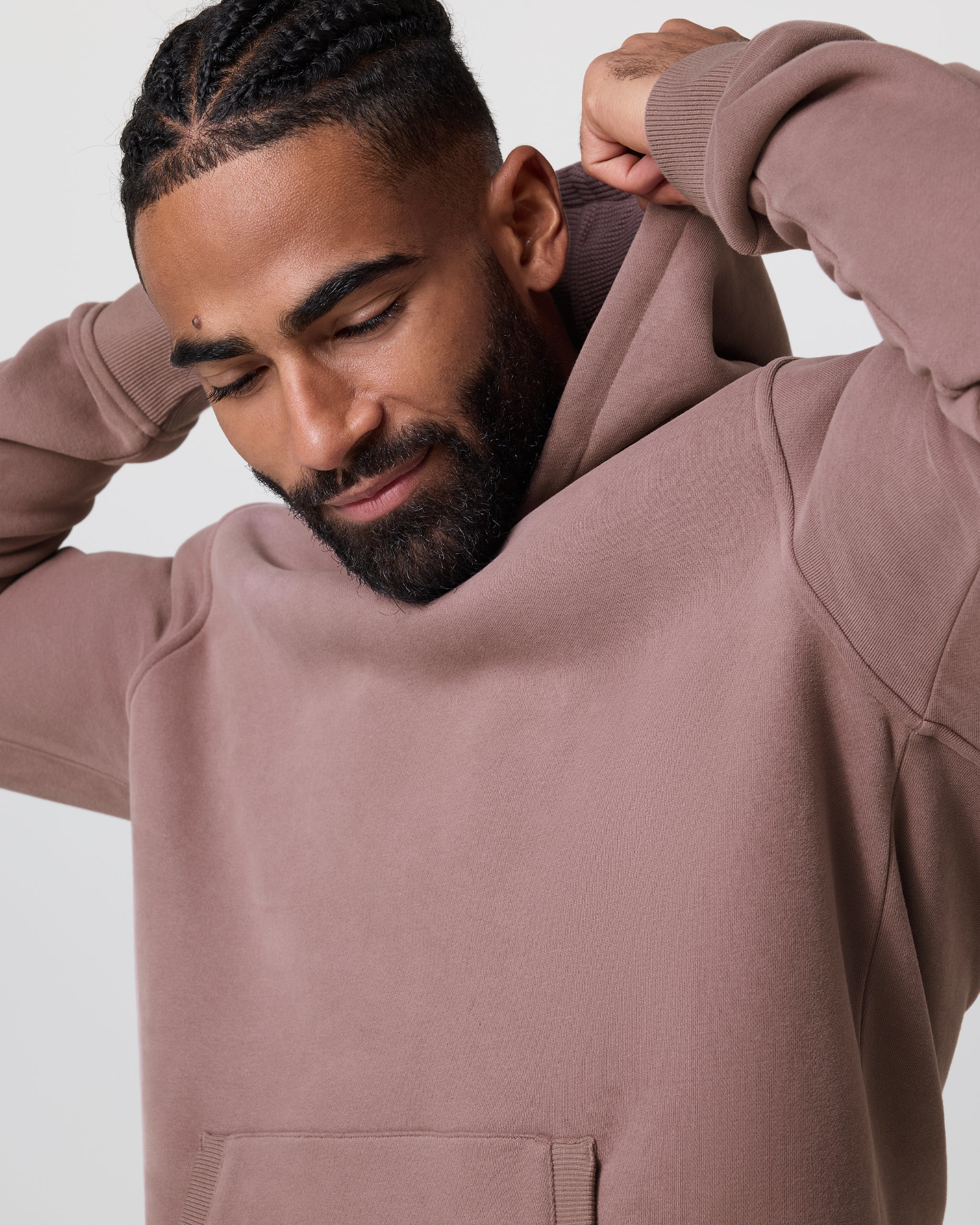 Seaside Pullover Hoodie | Dark Umber - Image 4
