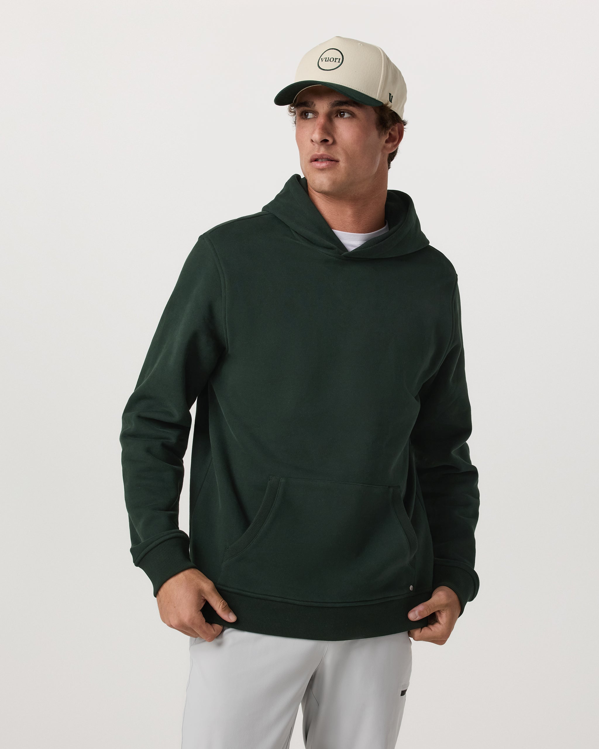 Seaside Pullover Hoodie | Evergreen - Image 4