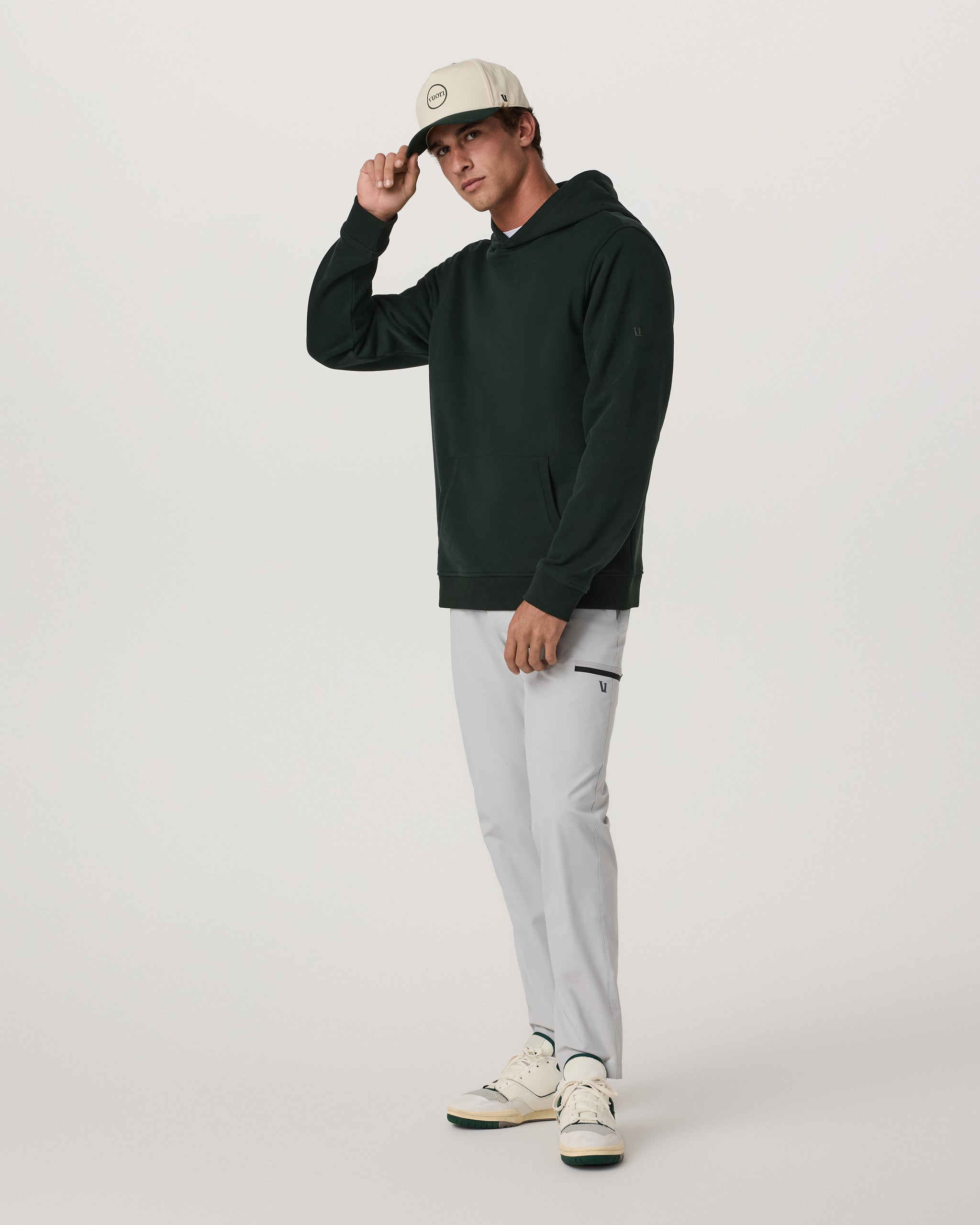 Seaside Pullover Hoodie | Evergreen - Image 5
