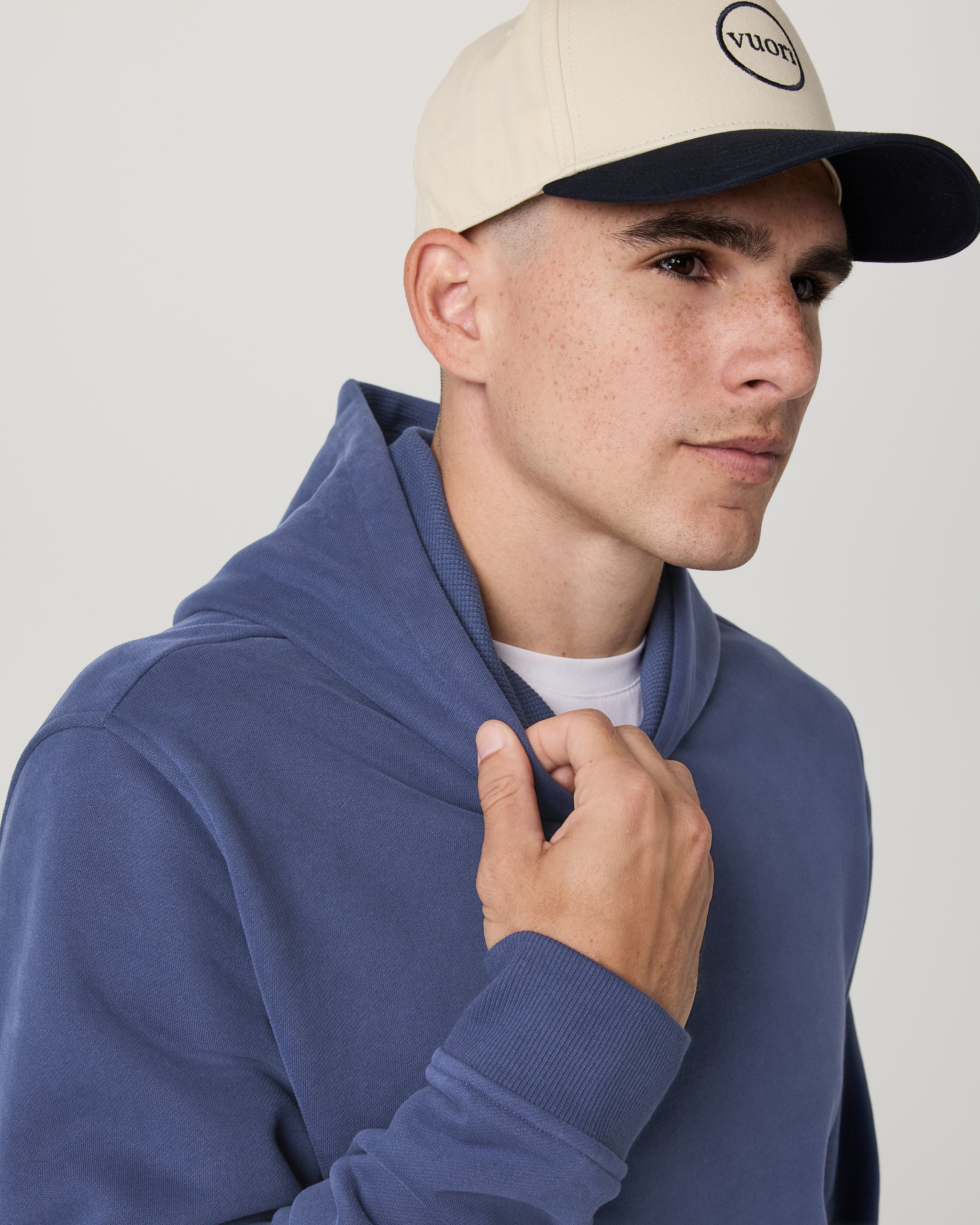Seaside Pullover Hoodie | French Blue - Image 2