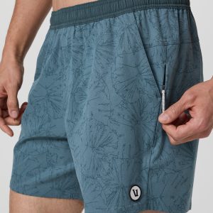 Maverick Volley Short Unlined | Light Deep Sea Water Lily