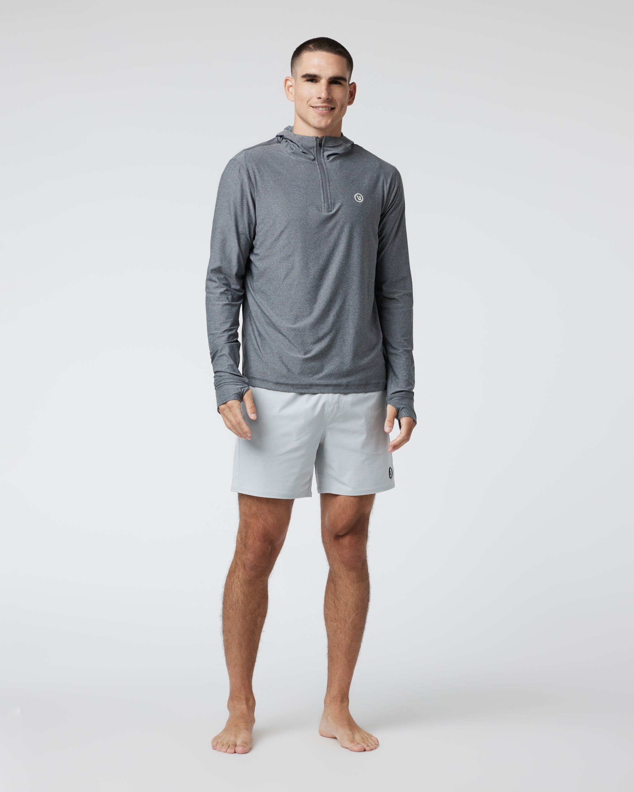 Maverick Volley Short Unlined | Sky Grey - Image 5