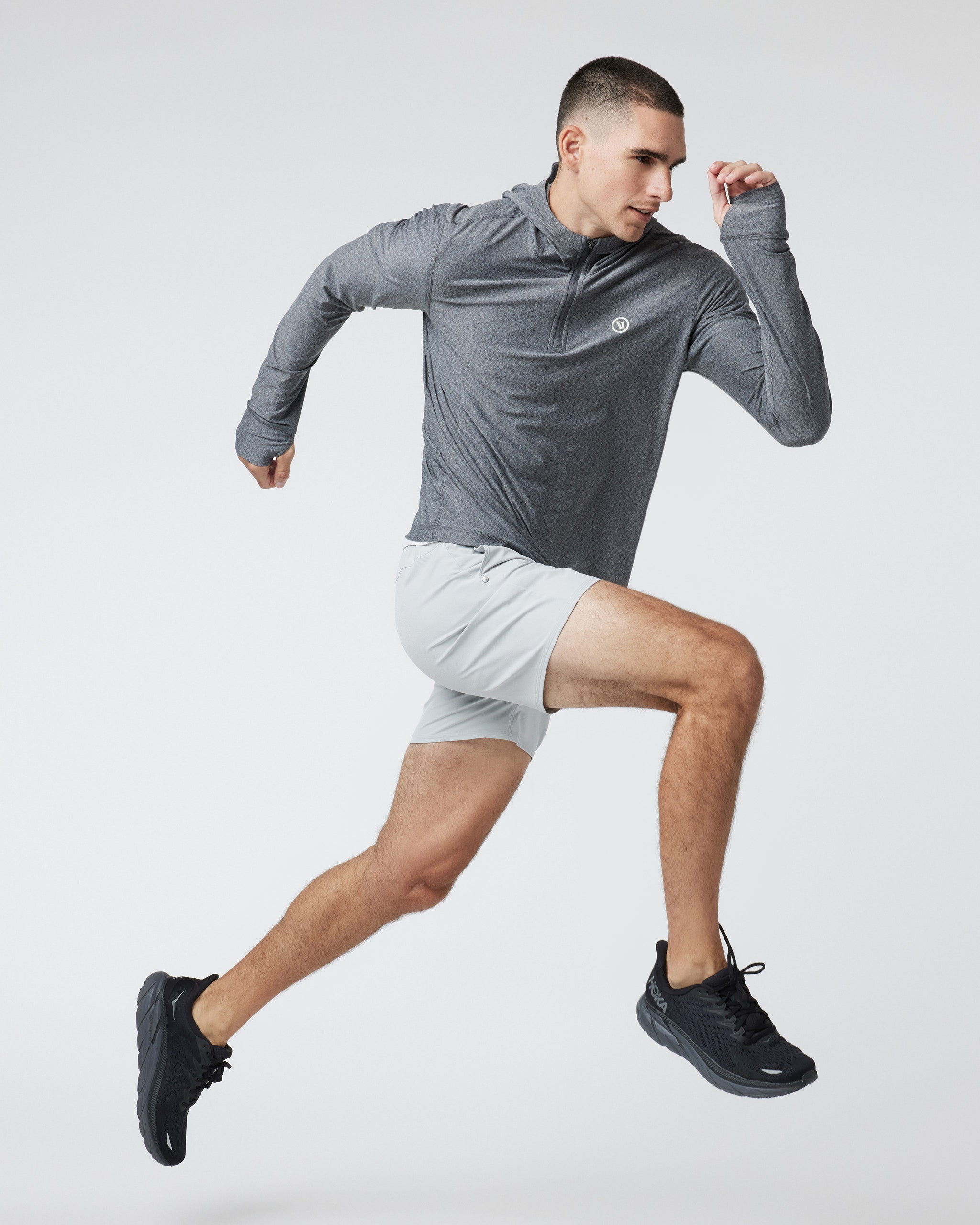 Maverick Volley Short Unlined | Sky Grey - Image 3