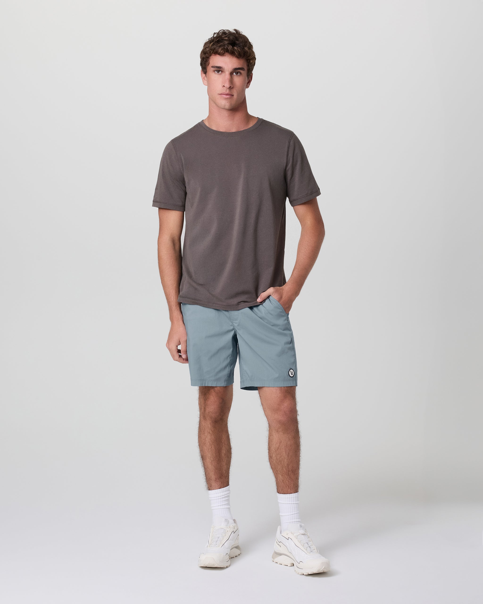 Kore Everyday Short Lined 7 | Dusty Blue - Image 5