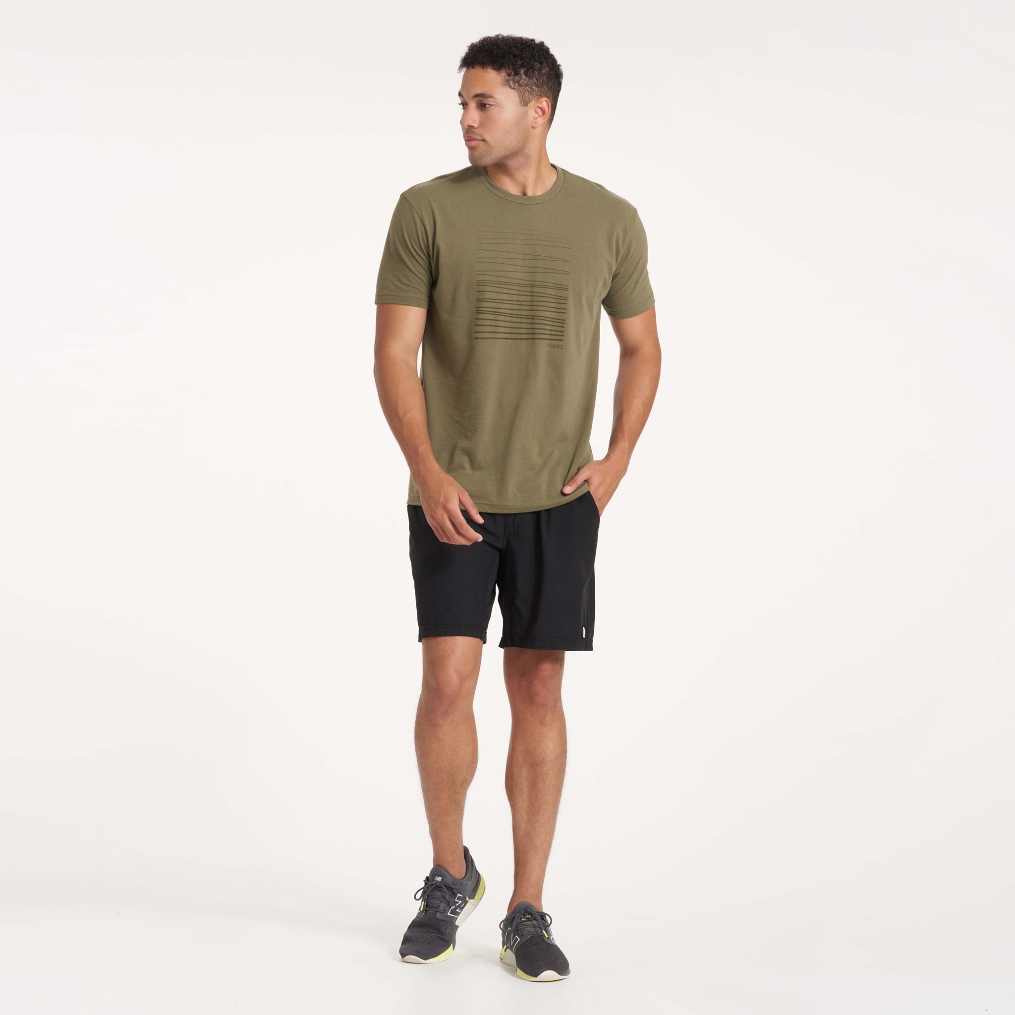 Driftwood Tee | Army - Image 4