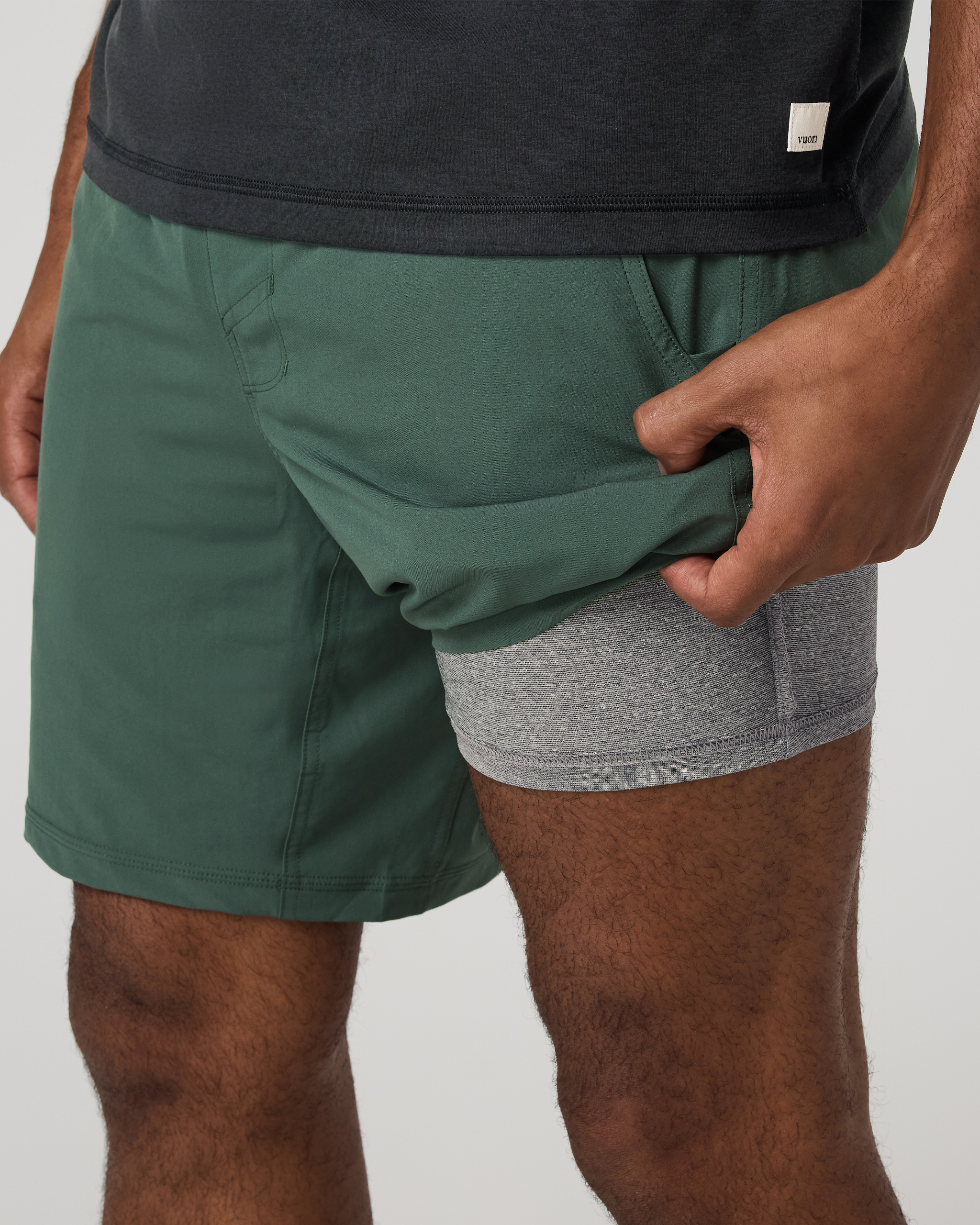 Kore Short Lined 7 | Agate Green Tonal - Image 2