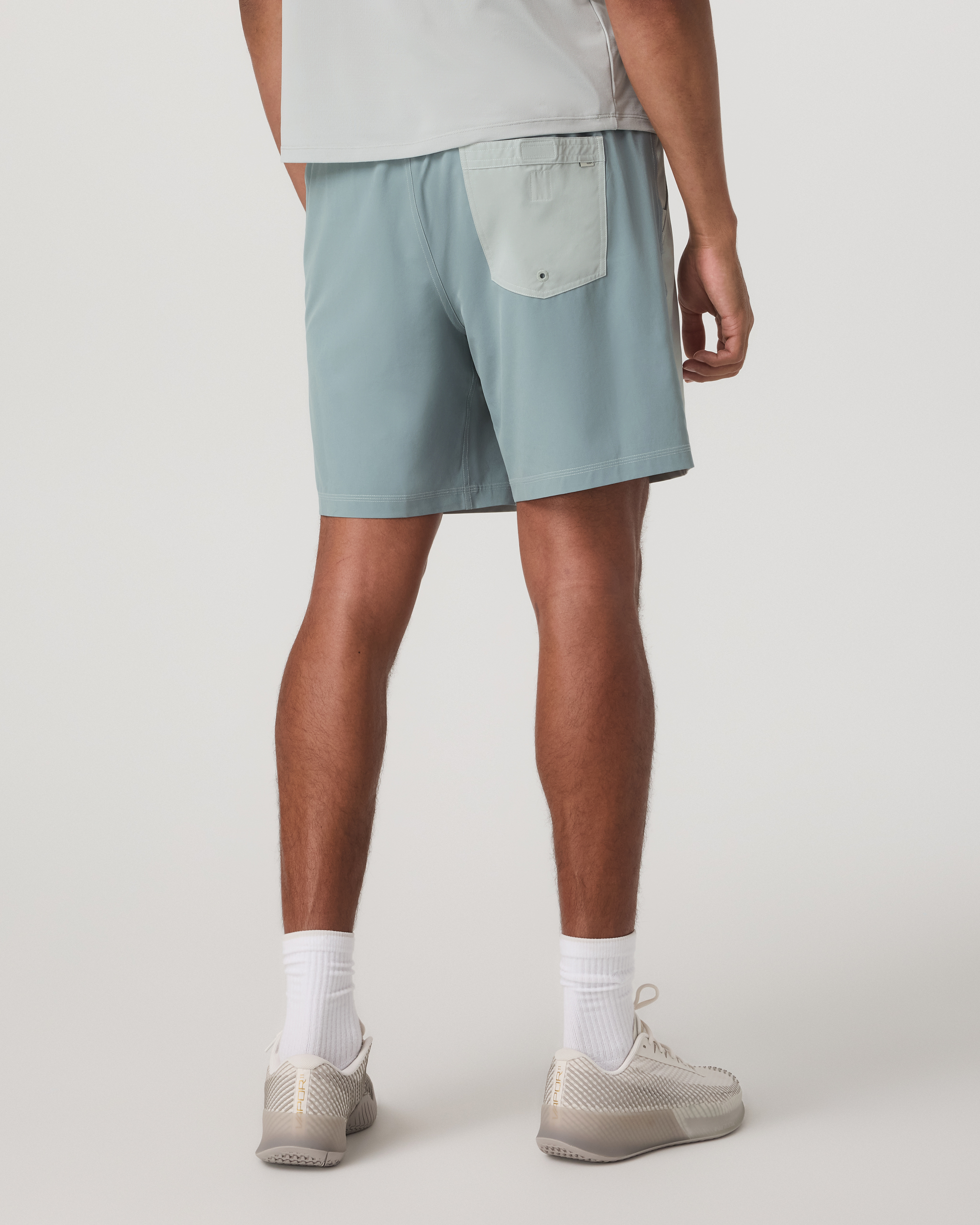 Kore Short Lined 7 | Storm Blue Color Block - Image 3