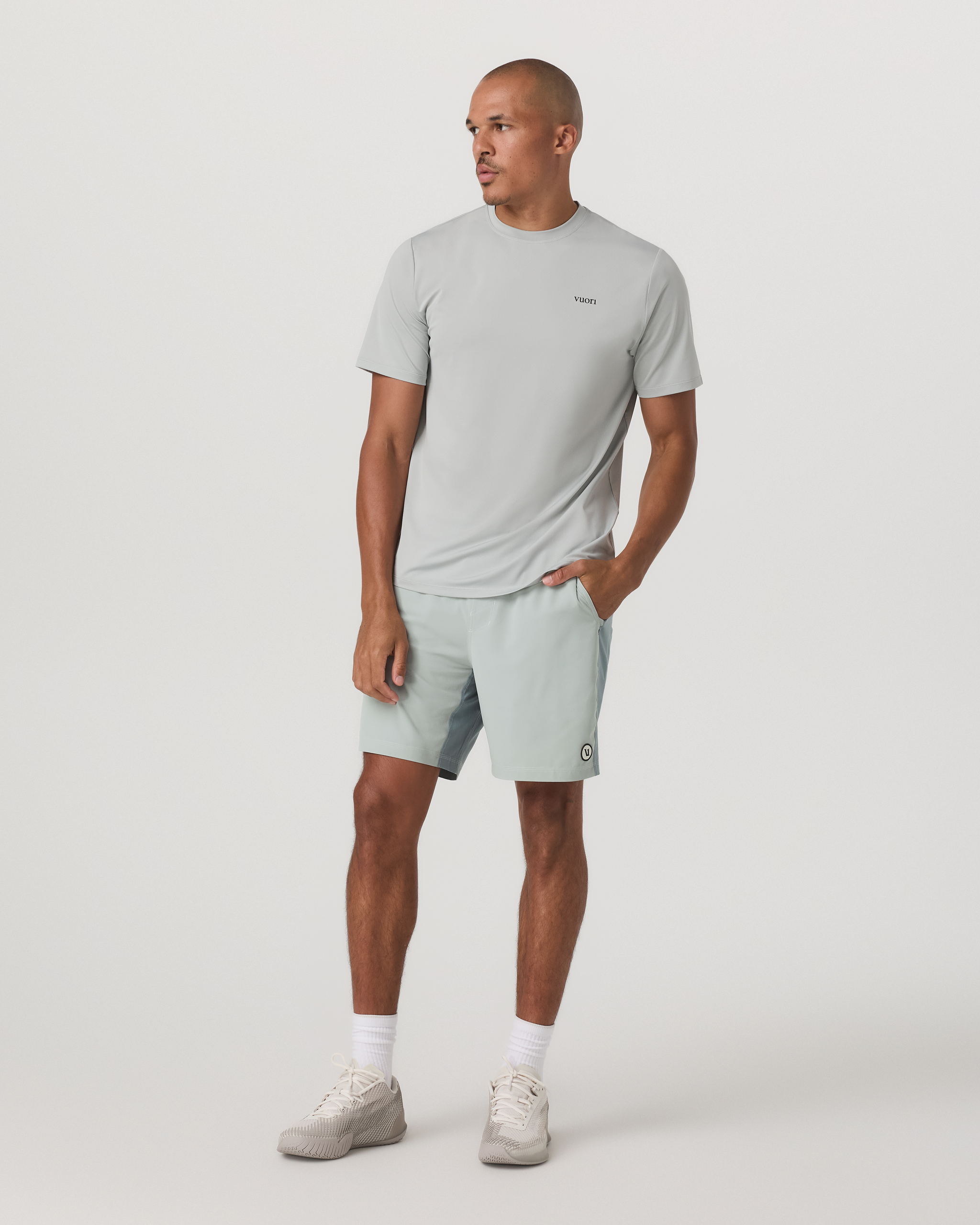 Kore Short Lined 7 | Storm Blue Color Block - Image 4