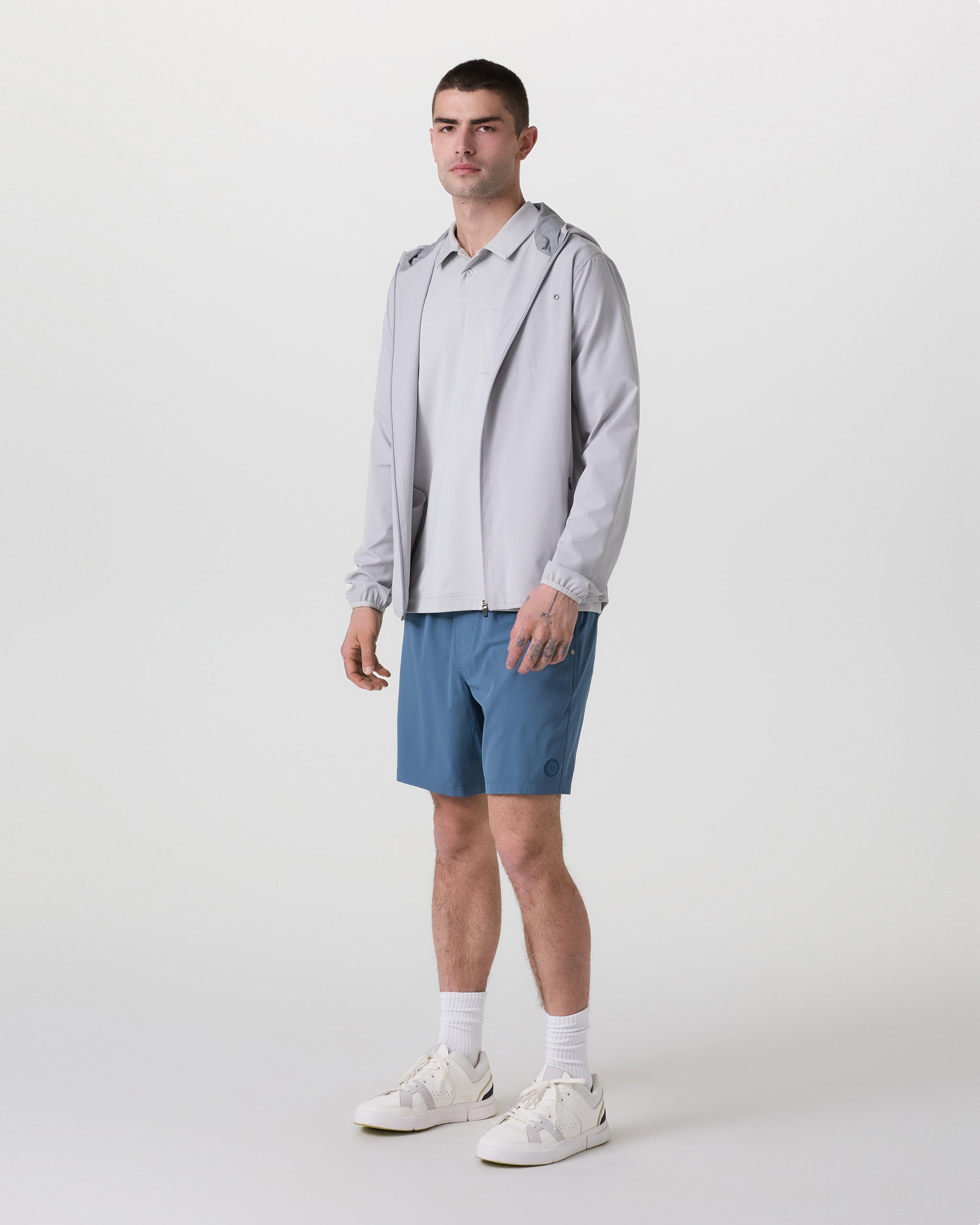 Kore Short Lined 7 | Pool Blue Tonal - Image 4