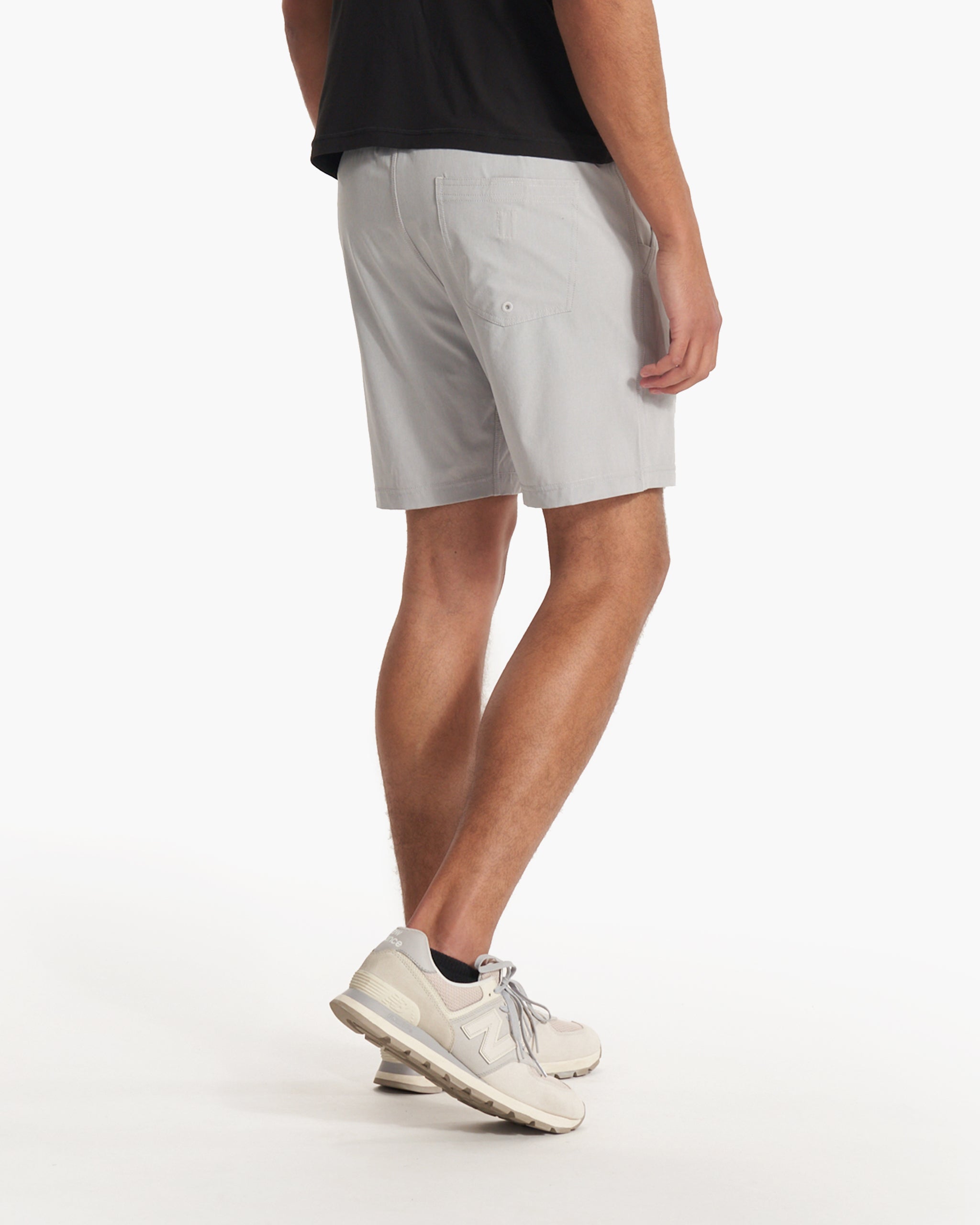 Kore Short Lined 7 | Platinum Linen Texture - Image 3