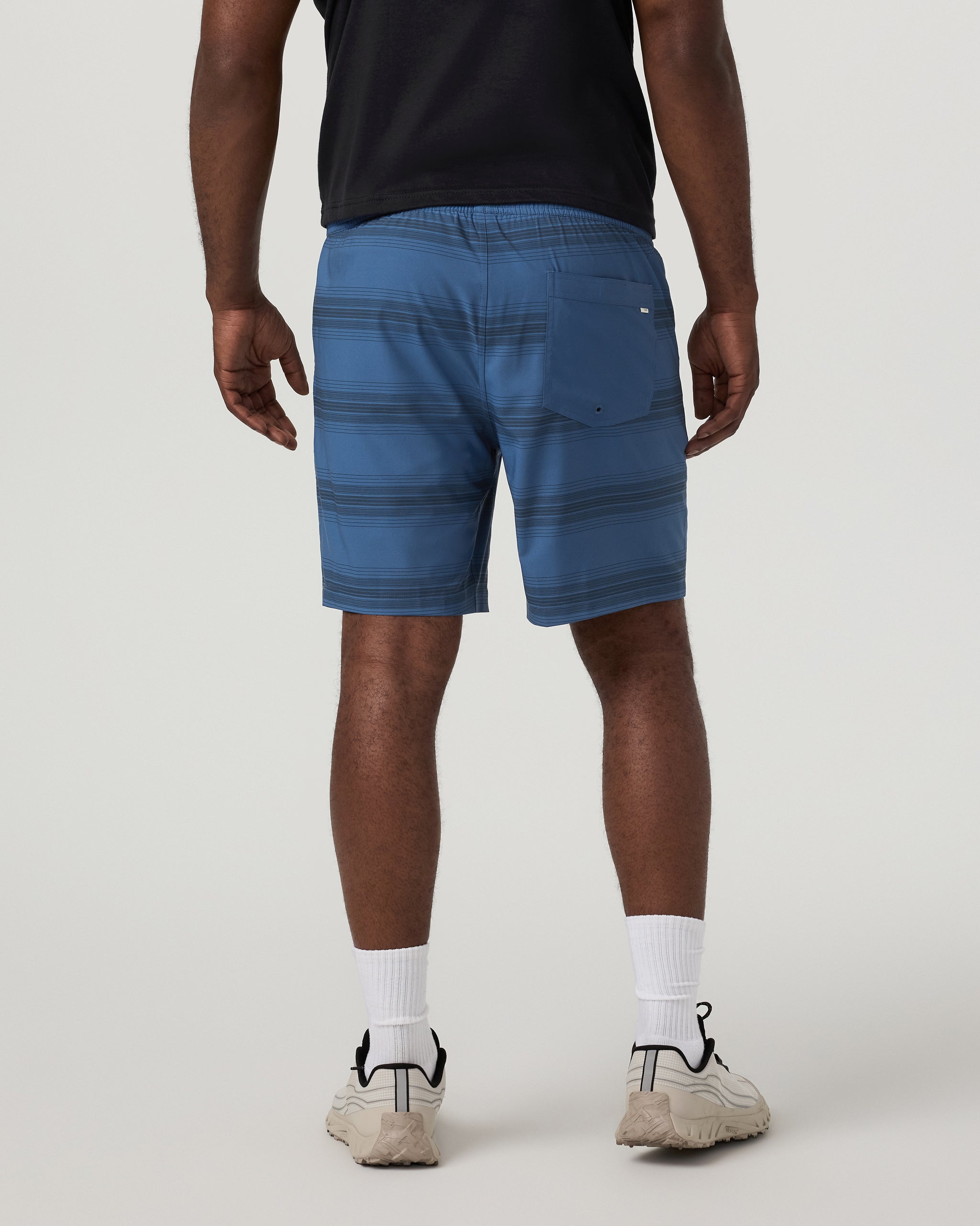 Kore Short Lined 7 | Sea Gradient Stripe - Image 3