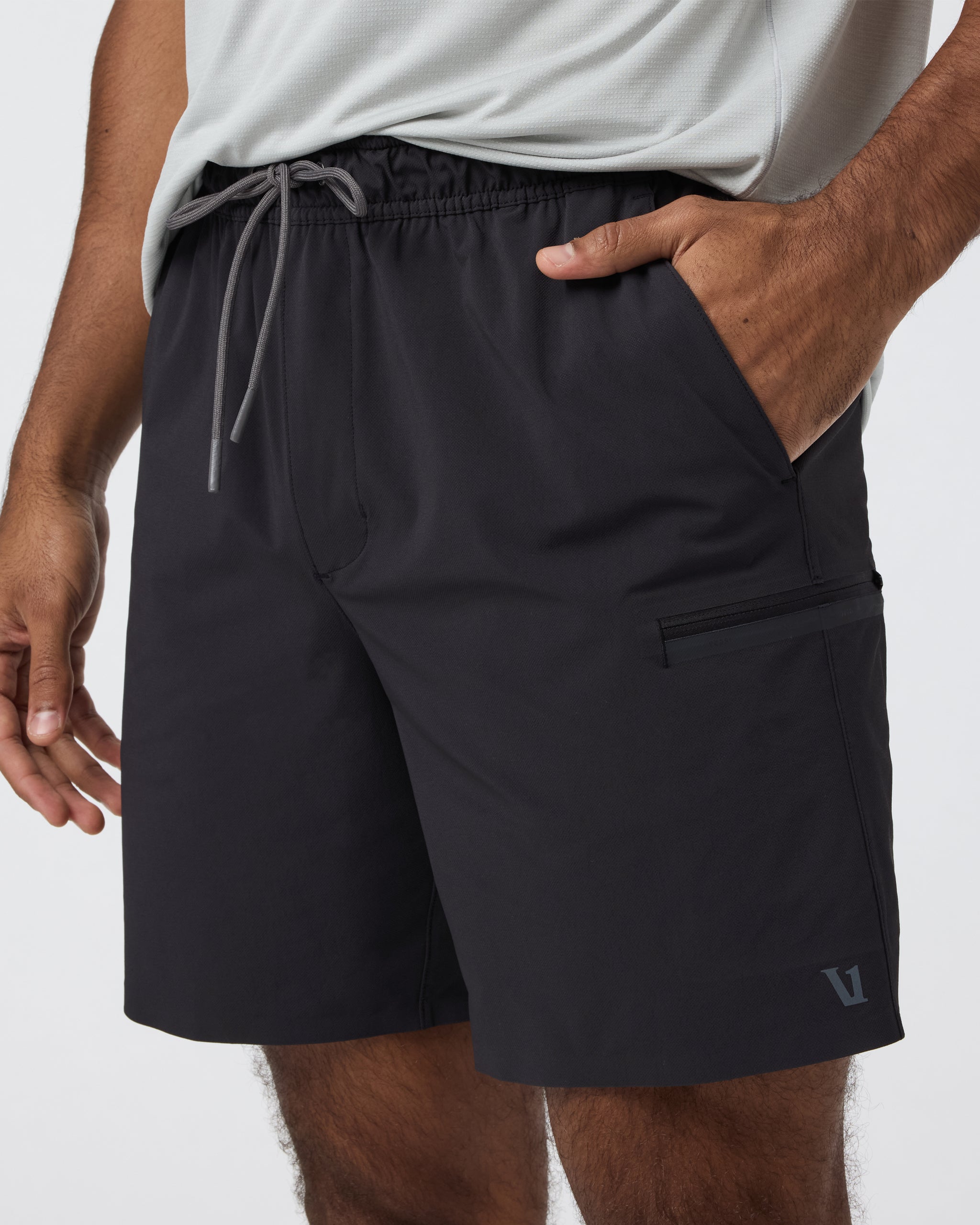 Grafton Short Unlined 7 | Black - Image 2