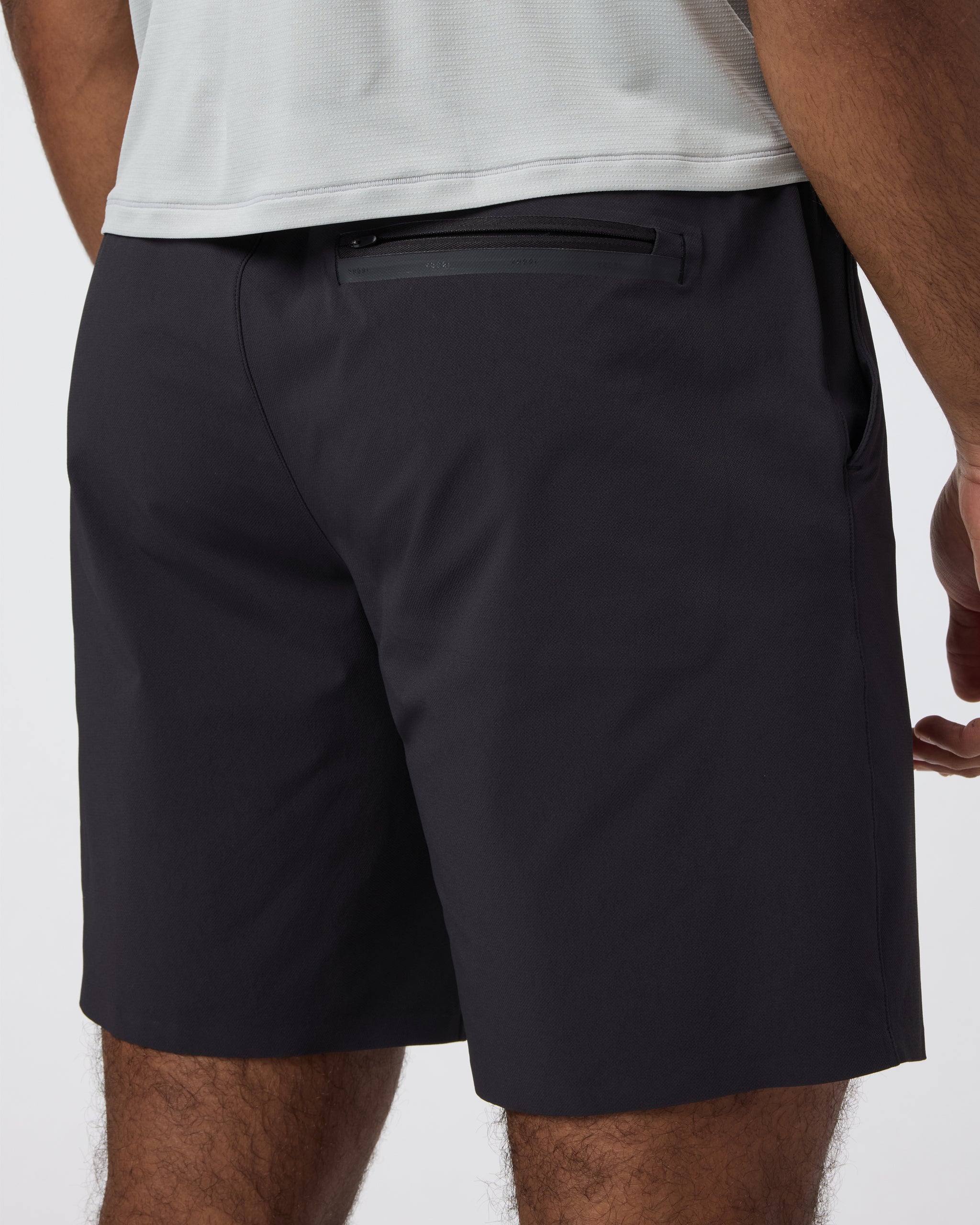 Grafton Short Unlined 7 | Black - Image 4