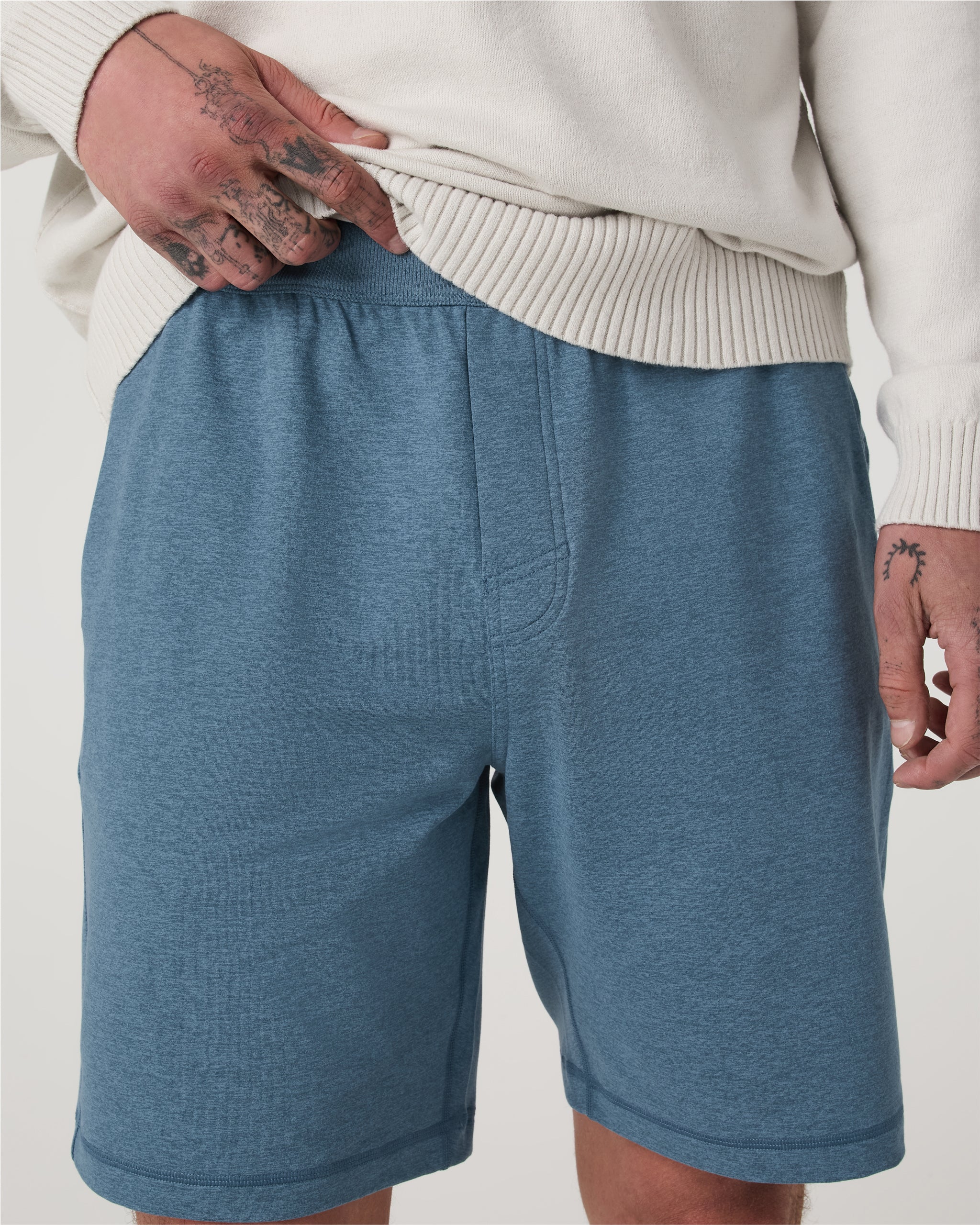 Coronado Short 8 | Pool Blue Heather - Image 2