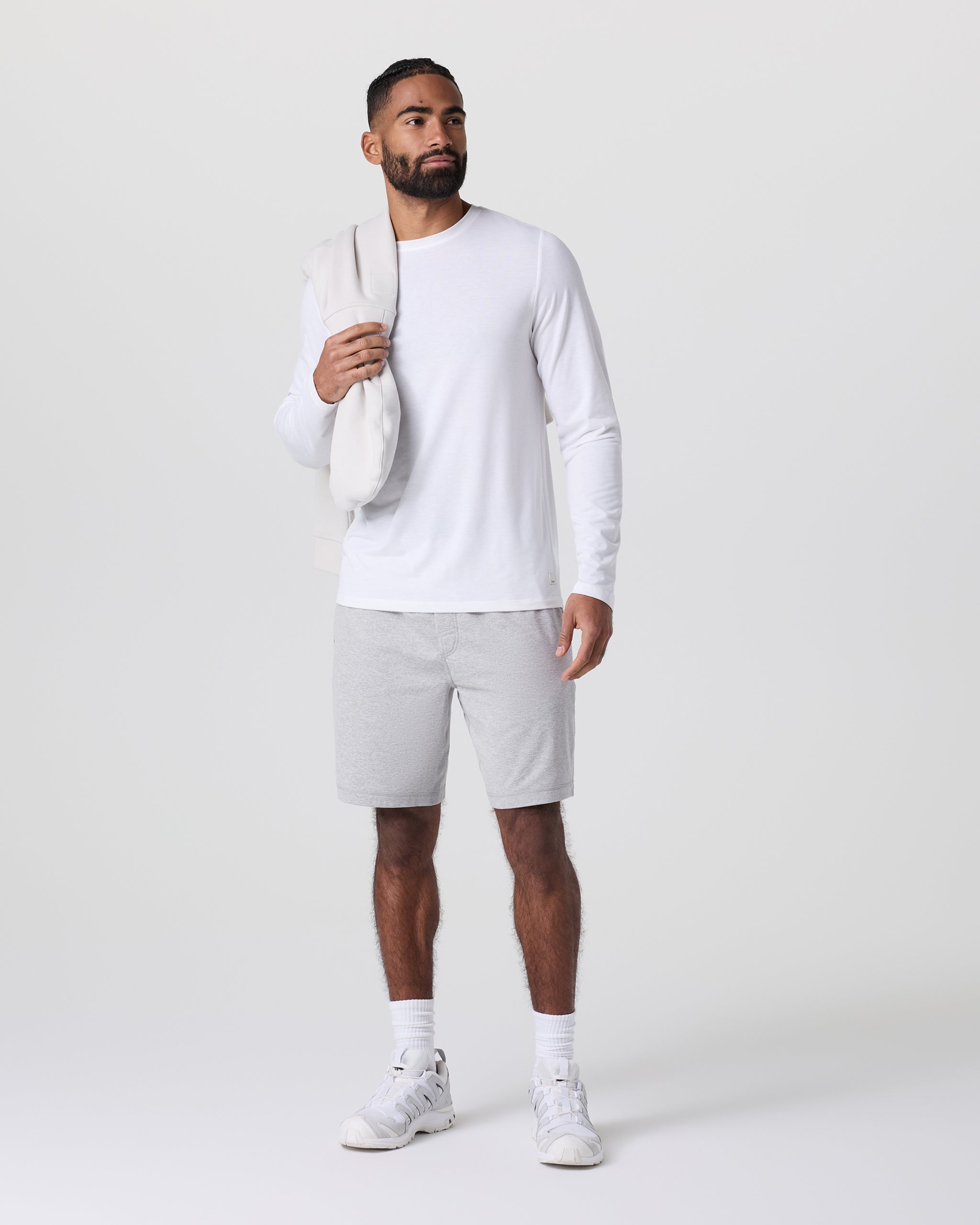 Coronado Short 8 | Light Heather Grey - Image 4