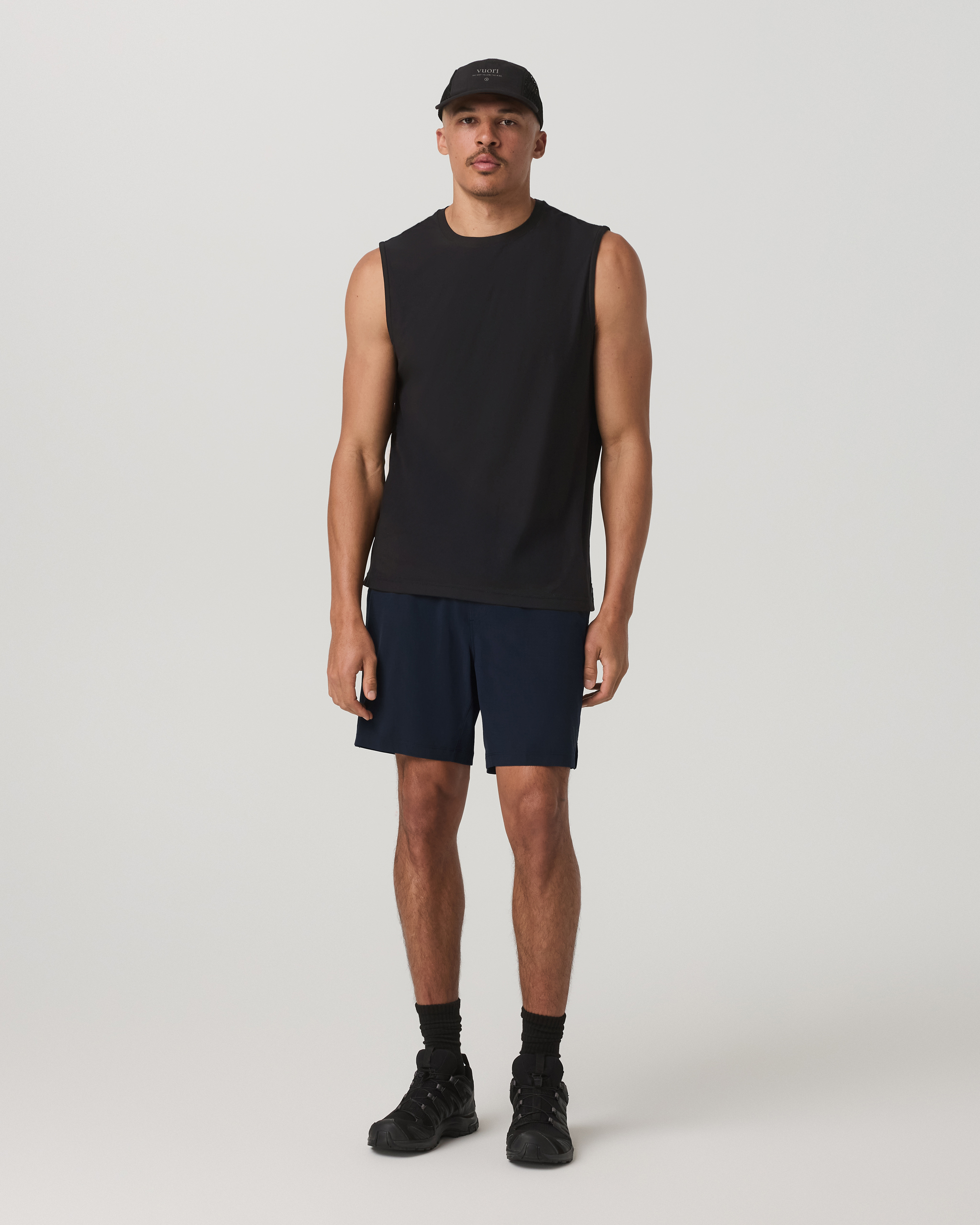 Vuori HardKore Short Lined 7 | Ink - Image 4